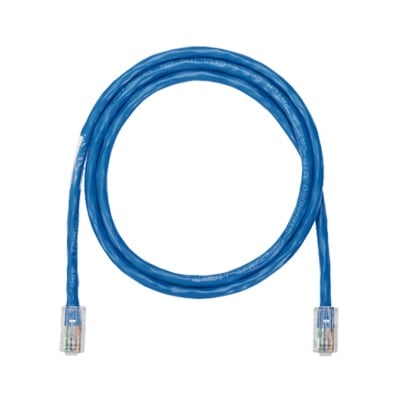 Cable de parcheo UTP CategorÃ­a 5e, con plug modular en cada extremo - 3m. - Azul