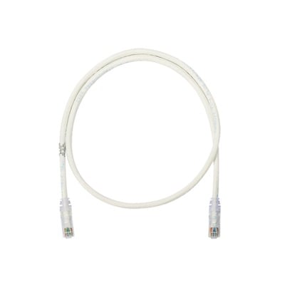 Cable de parcheo UTP CategorÃ­a 6, con plug modular en cada extremo - 2 m. - Blanco Mate