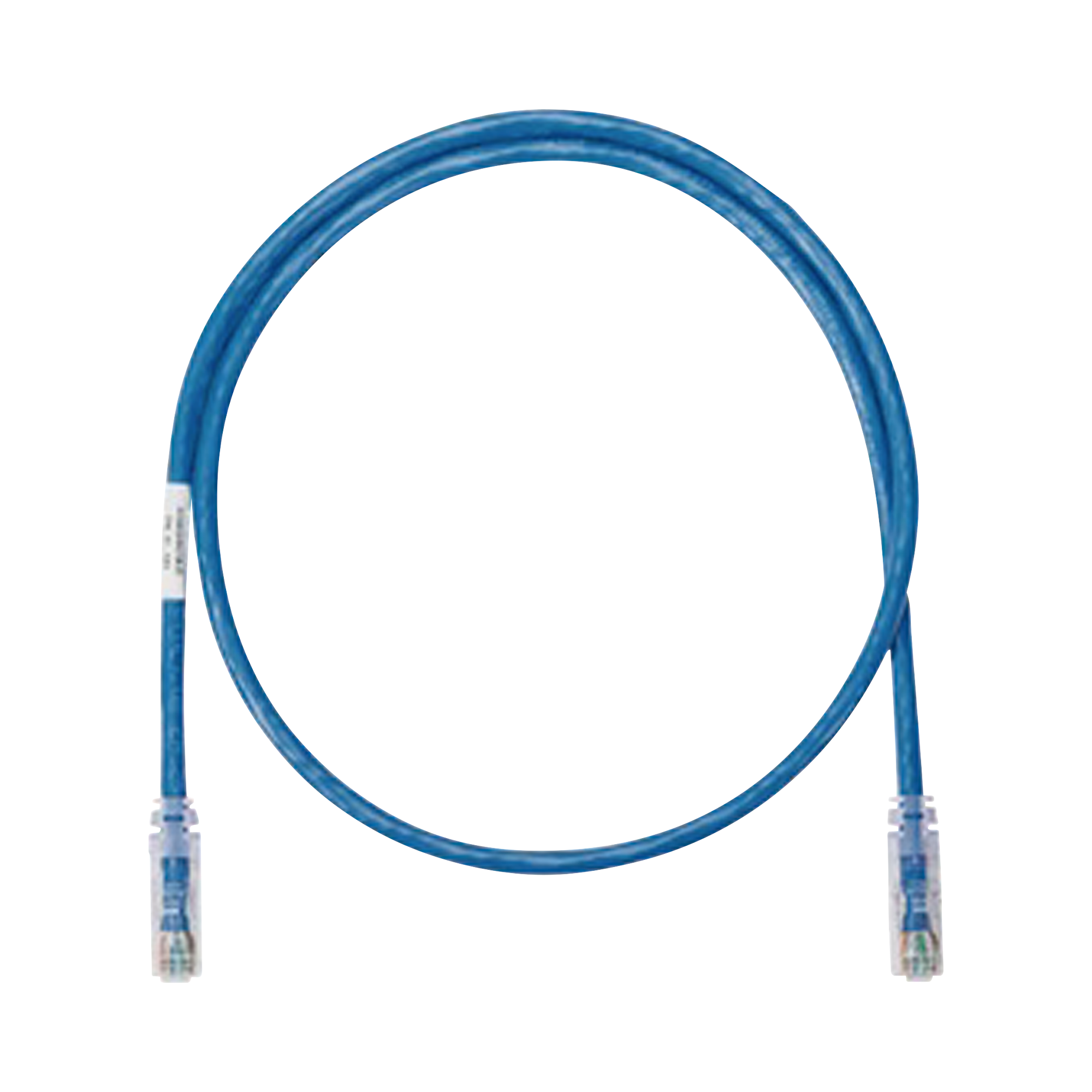 Cable de parcheo UTP CategorÃ­a 6, con plug modular en cada extremo - 4 ft. - Azul