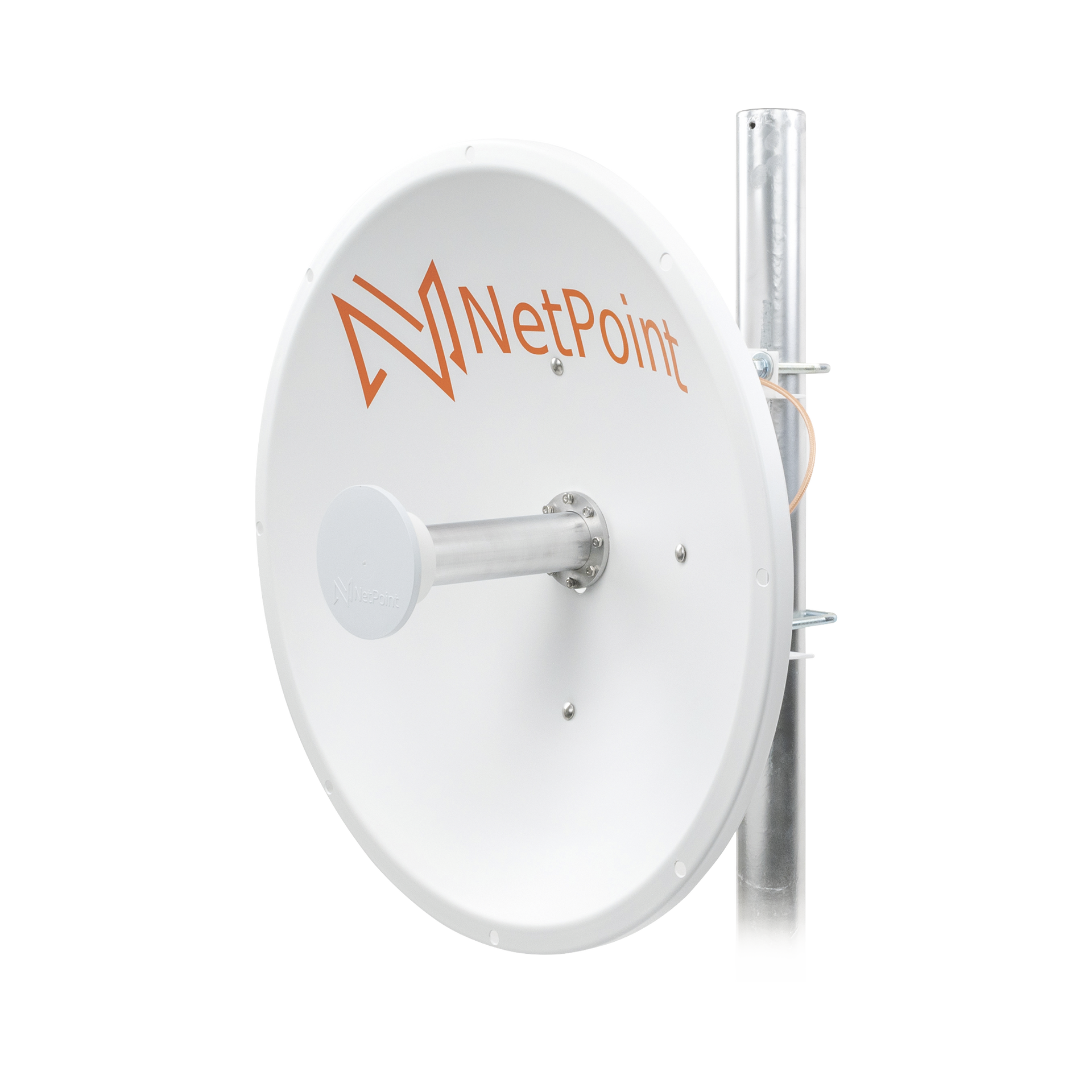 Antena Direccional de alto rendimiento / diÃ¡metro  de 60 cm / 4.9-6.4 GHz / Ganancia 30 dBi / SLANT de 45 Â° y 90 Â° / Ideal para 30 km / Conector N-Hembra / Montaje  y jumpers incluidos.