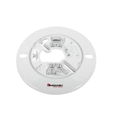 Base Para Detector Convencional Hochiki, DiÃ¡metro 6", 2 Hilos, 24 Vcd  (0300-04070 IT), Color Hueso