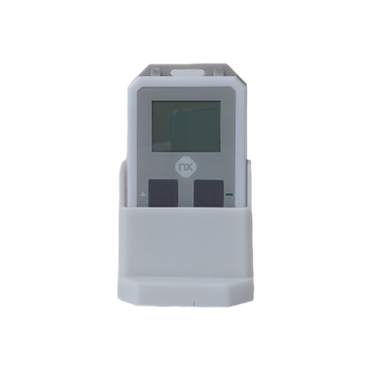 Receptor de Alarmas InalÃ¡mbrico NX8833 / Protocolo POCSAG / RF 433 MHz / LCD Recargable / 4-8 LÃ­neas de Texto / Pantalla de 90x53x12 mm