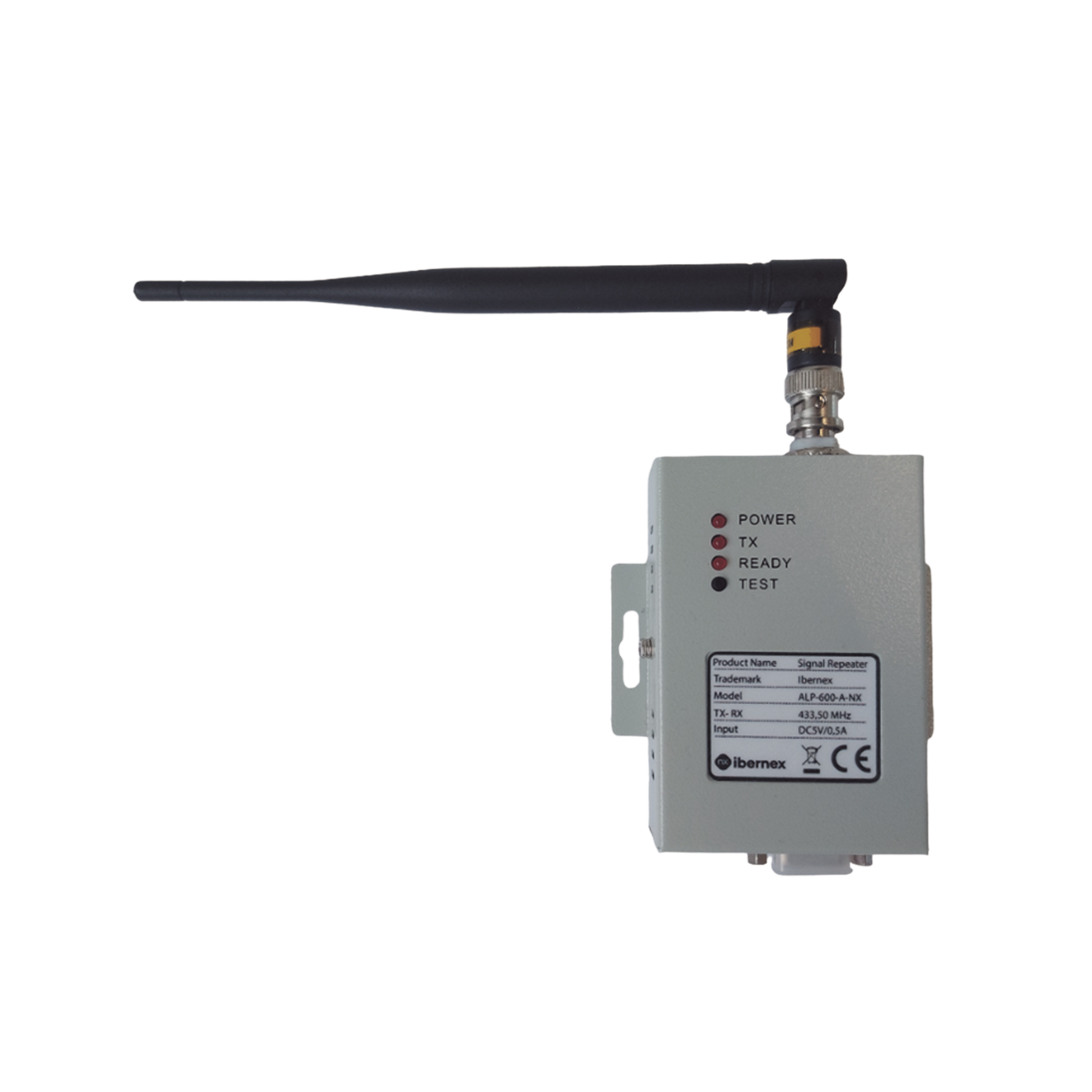 Repetidor y Amplificador de SeÃ±al InalÃ¡mbrico / ModulaciÃ³n FSK / Dimensiones 100x75x25 mm / Peso 0.24 kg / AlimentaciÃ³n 5 V CC o 220 V CA / ABS Antibacteriano