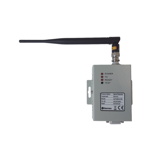 Repetidor y Amplificador de SeÃ±al InalÃ¡mbrico / ModulaciÃ³n FSK / Dimensiones 100x75x25 mm / Peso 0.24 kg / AlimentaciÃ³n 5 V CC o 220 V CA / ABS Antibacteriano