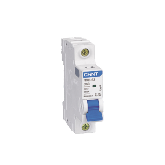 Pastilla para Riel Din, 1 Polo, 6 Amp, Vca:110/415v, 6kA, CatÃ¡logo: NXB631PC6, Serie: NXB-63.