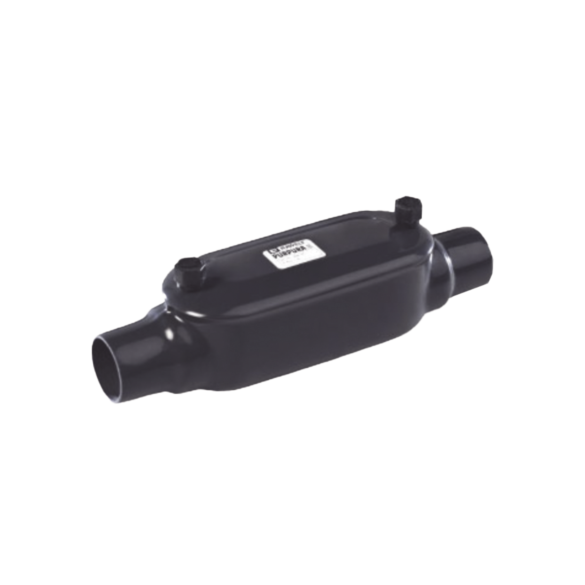 Caja Ovalada tipo C con Recubrimiento Exterior de PVC de 1 1/4" (32 mm).