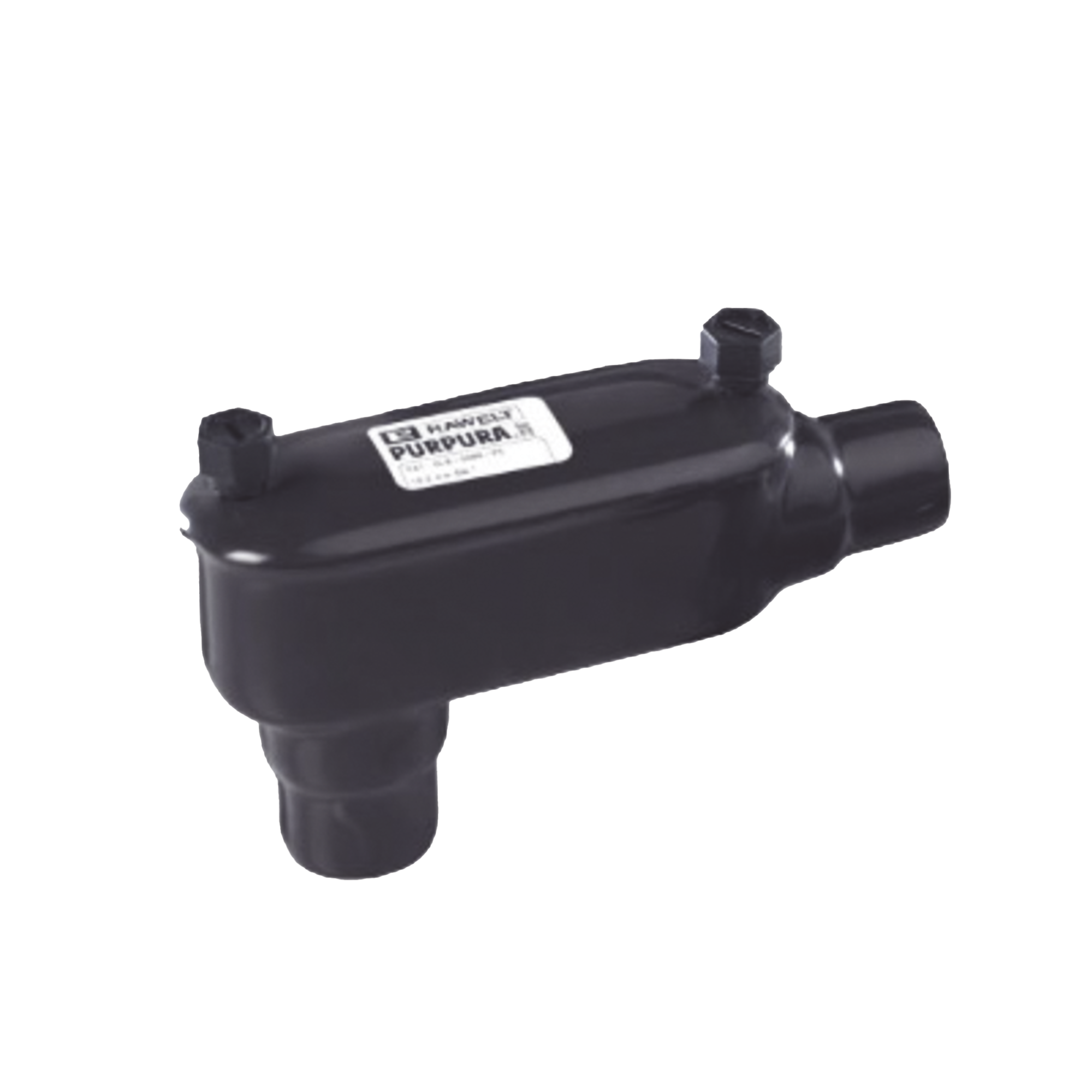 Caja Ovalada tipo LB con Recubrimiento Exterior de PVC de 1 1/2" (38 mm).