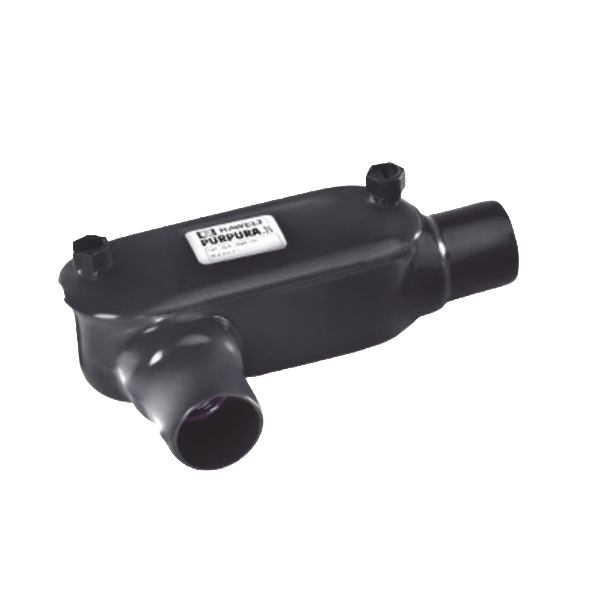 Caja Ovalada tipo LR con Recubrimiento Exterior de PVC de 1 1/2" (38.1 mm).