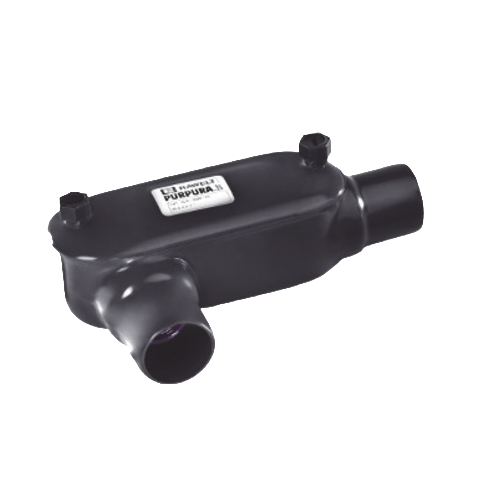 Caja Ovalada tipo LR con Recubrimiento Exterior de PVC de 2 1/2" (63.5 mm).