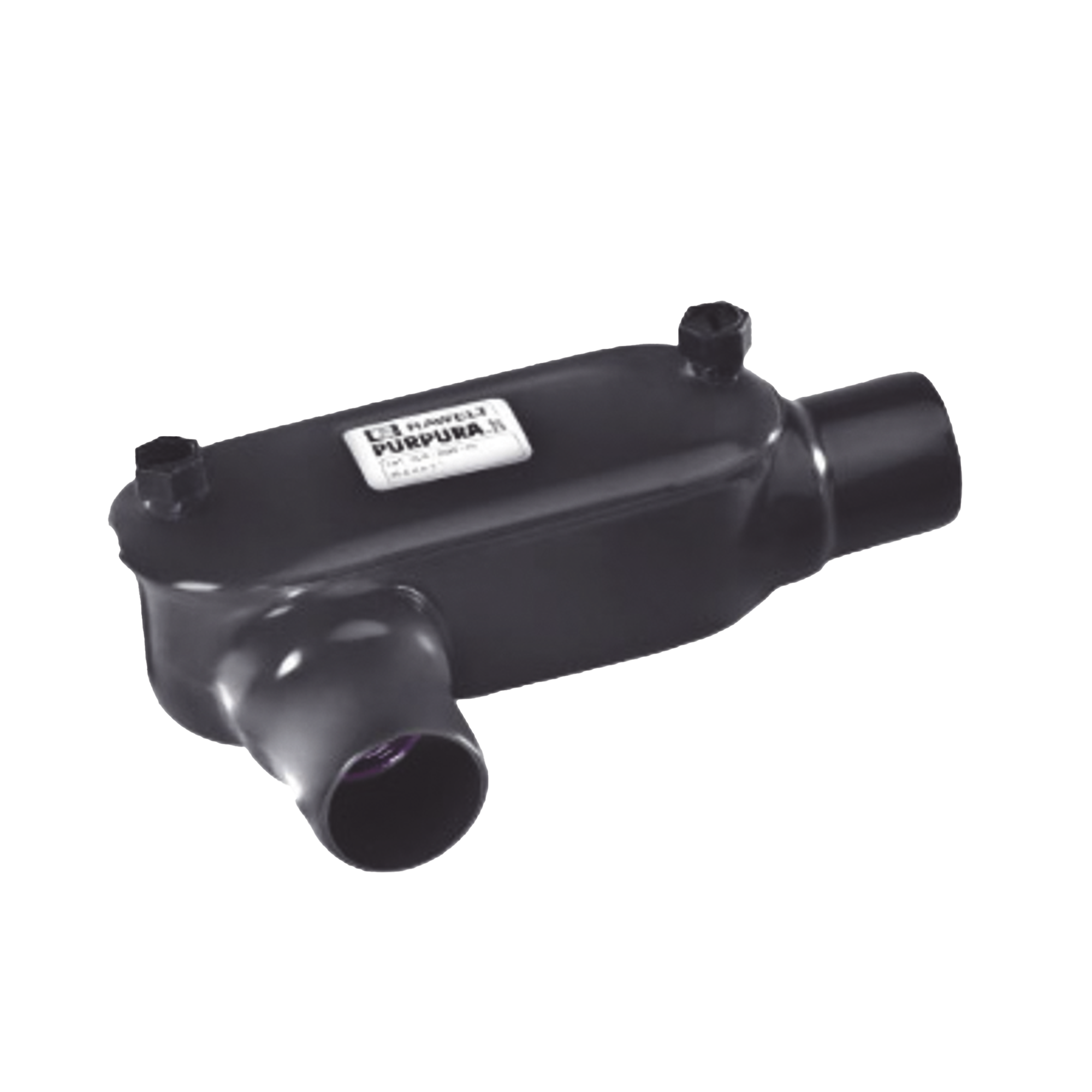 Caja Ovalada tipo LR con Recubrimiento Exterior de PVC de 2 1/2" (63.5 mm).