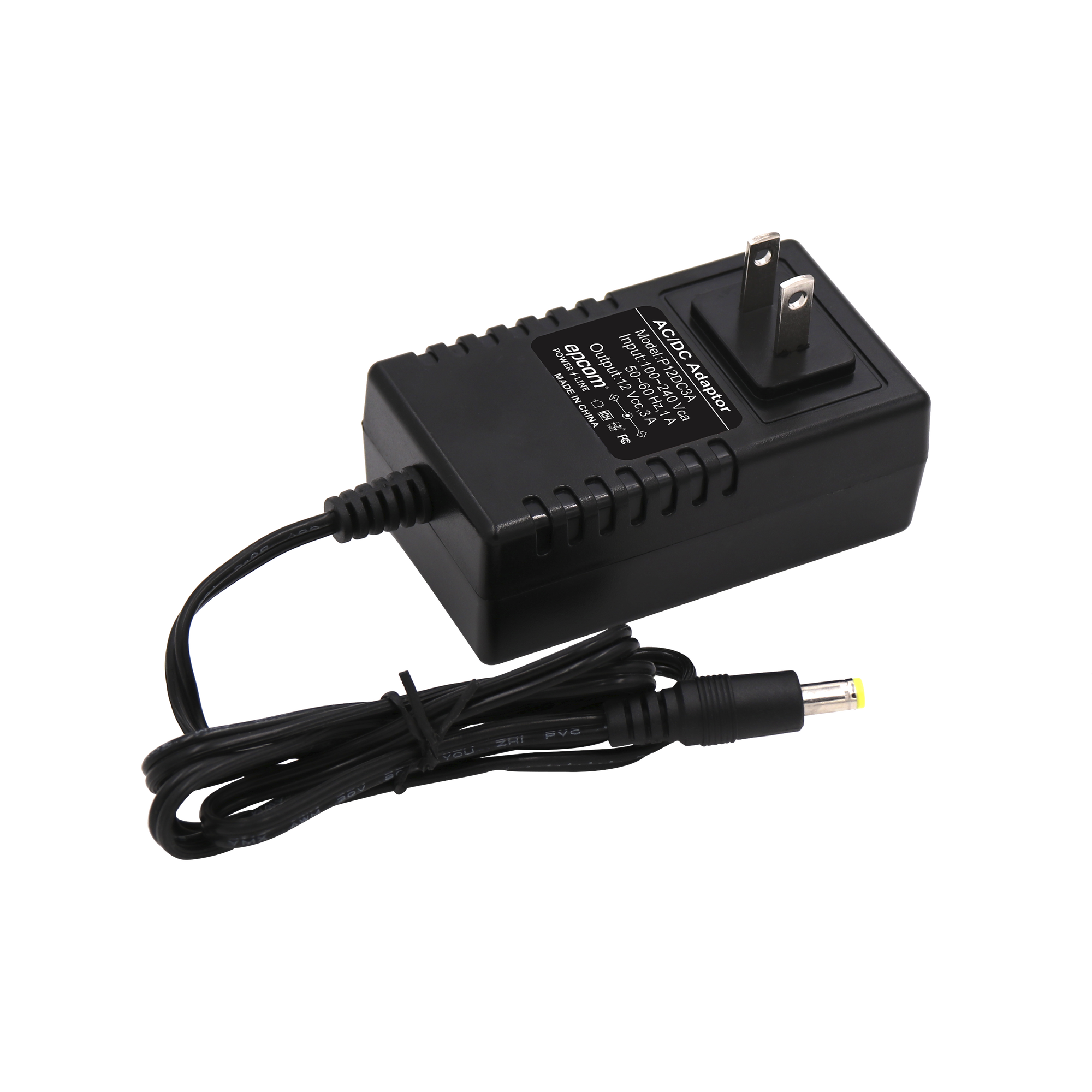 12 Vcc / 3 Amp / Regulada / Adaptador de pared