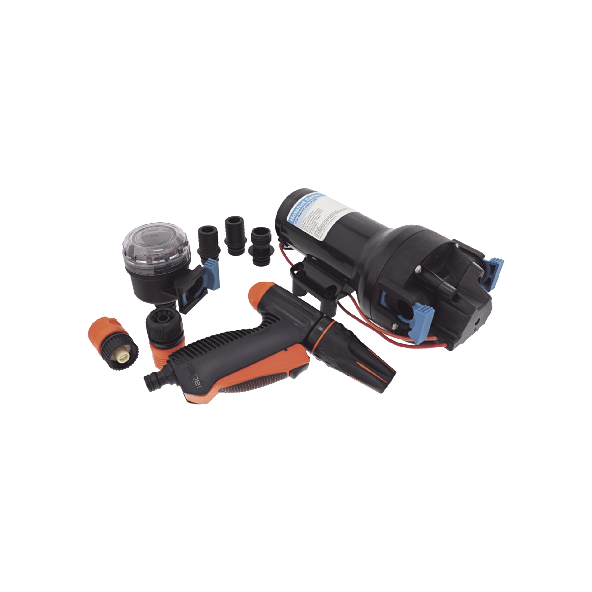 Bomba de lavado de alta presiÃ³n y alto caudal HotShot HD5  de 12 Vcd, 19LPM / 5GPM / 70 PSI