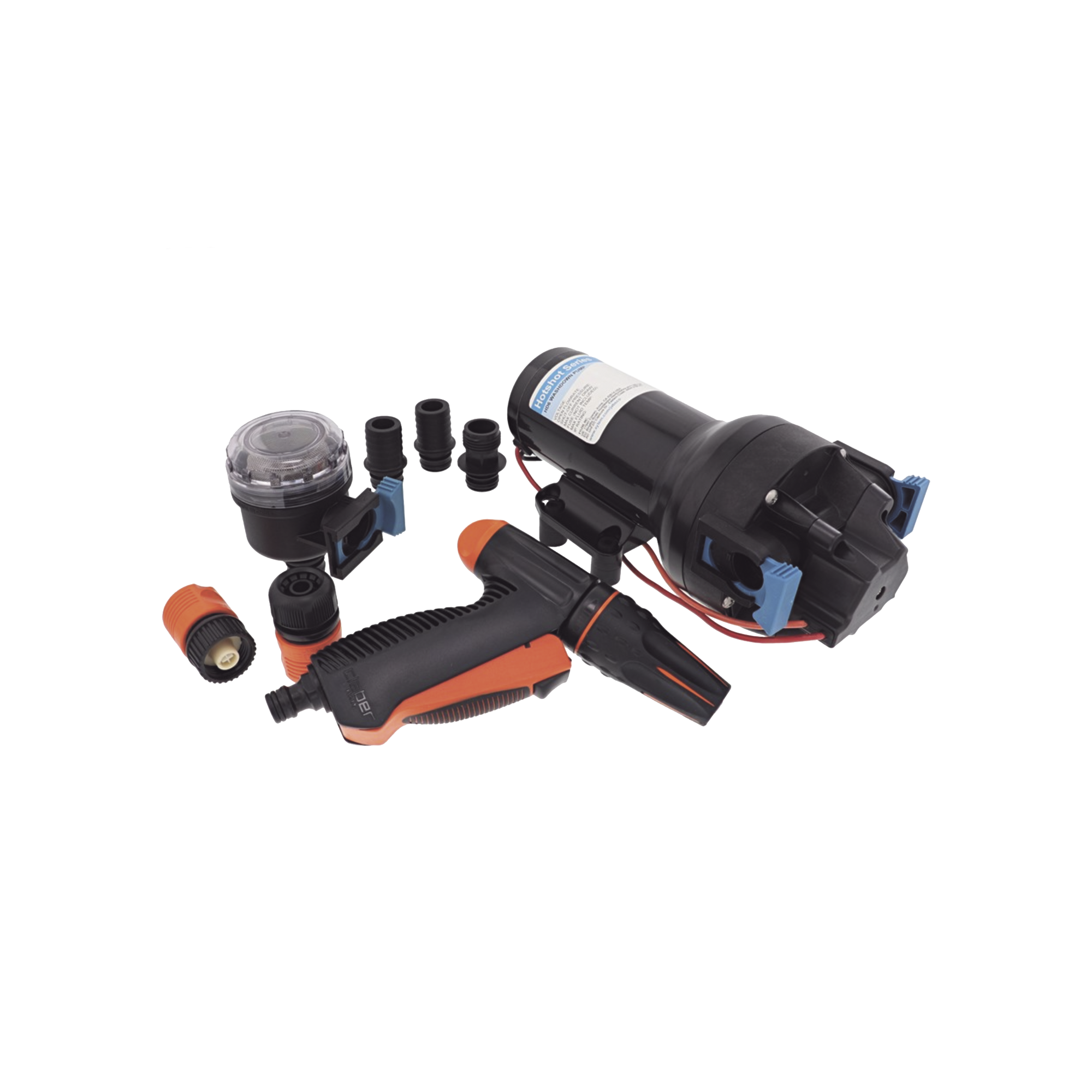 Bomba de lavado de alta presiÃ³n y alto caudal HotShot HD5  de 12 Vcd, 19LPM / 5GPM / 70 PSI