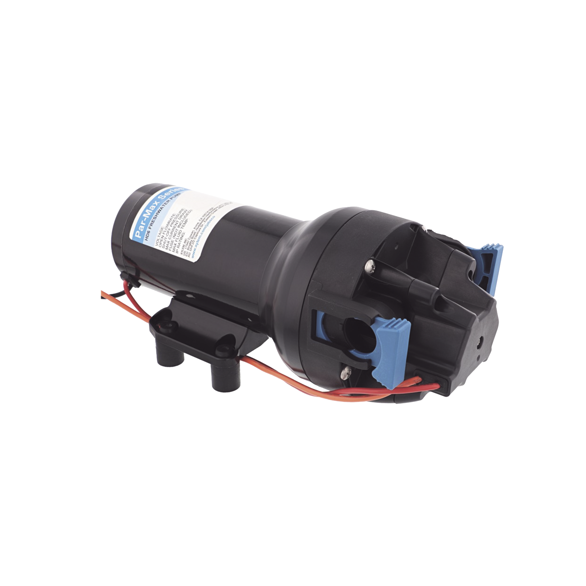 Bomba de diafragma controlada por presiÃ³n para trabajo pesado ParMax 6 de 12 Vcd 60PSI