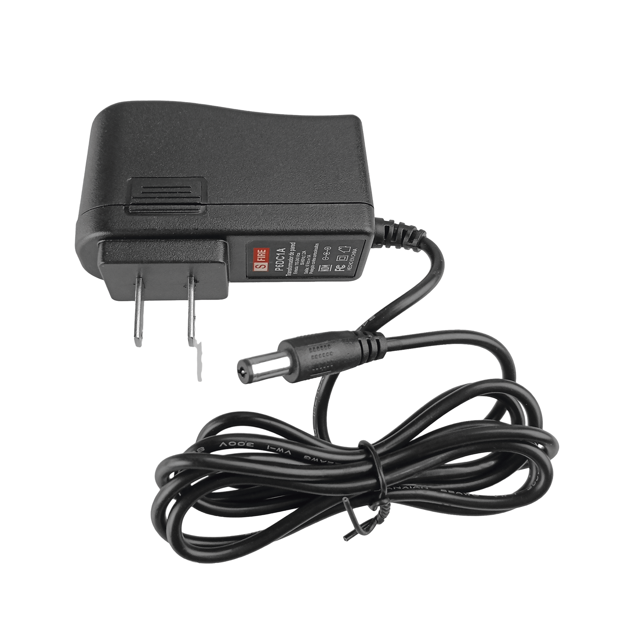 6 Vcc / 1 A / Adaptador de pared / Voltaje de Entrada de 100-240 Vca / Para Usos MÃºltiples/  Video Vigilancia, Acceso, Asistencia, Alarmas, Etc.