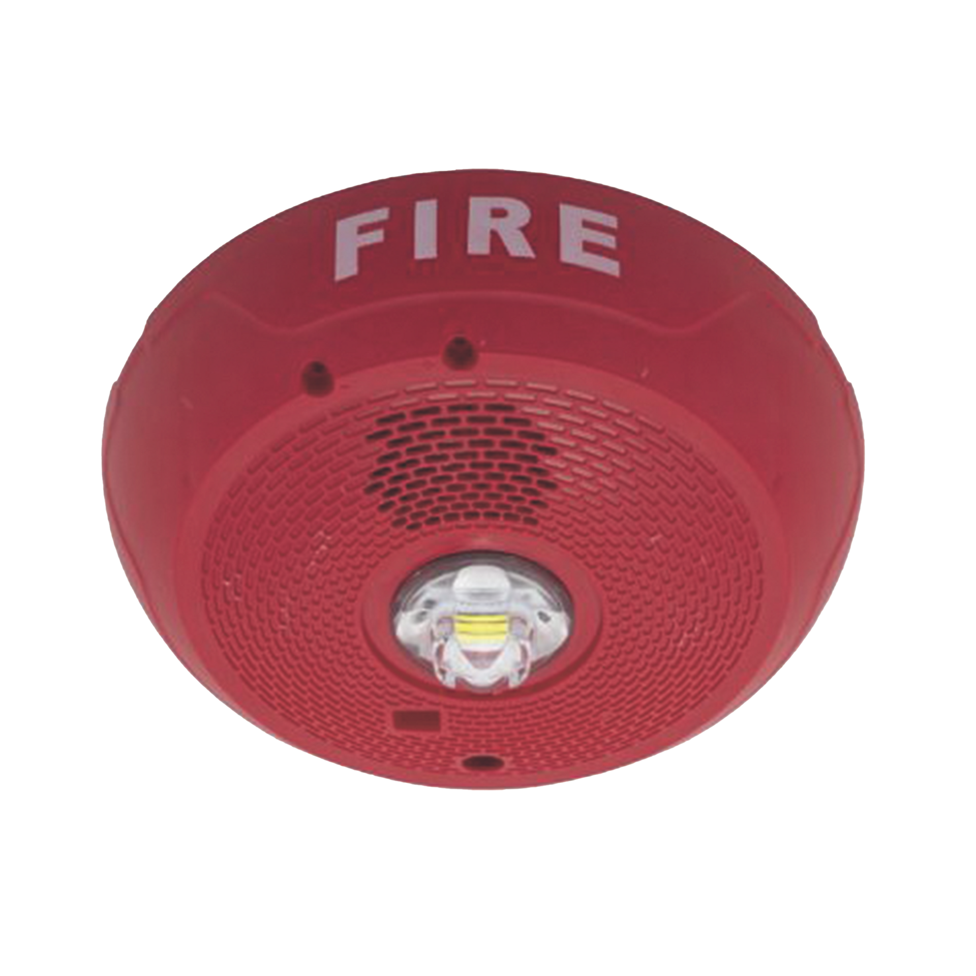 Sirena con LÃ¡mpara LED EstroboscÃ³pica / Montaje en Techo / Nivel de Candelas Seleccionable / Color Rojo / Nuevo DiseÃ±o Moderno y Elegante / Menor Consumo de Corriente