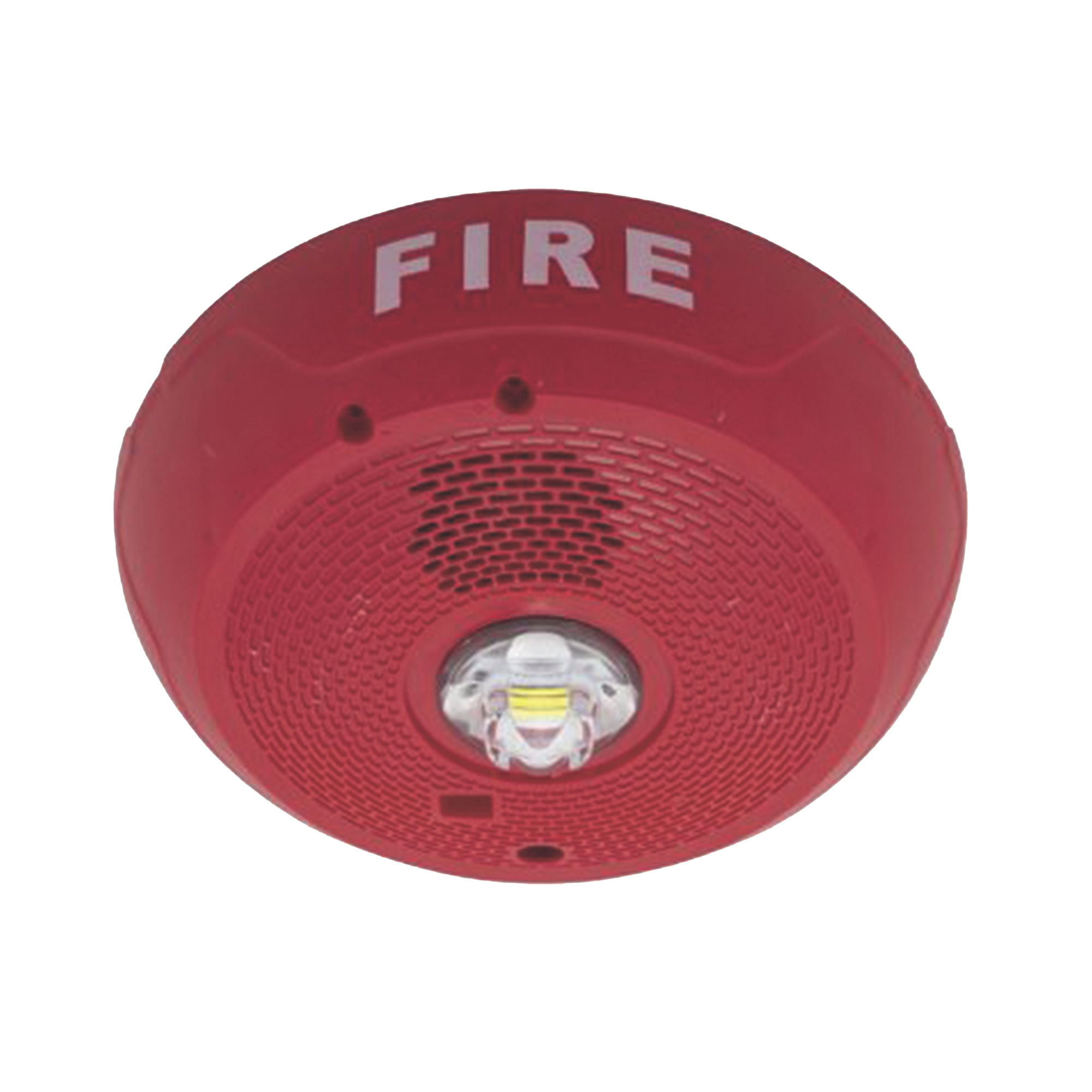 Sirena con LÃ¡mpara LED EstroboscÃ³pica / Montaje en Techo / Nivel de Candelas Seleccionable / Color Rojo / Nuevo DiseÃ±o Moderno y Elegante / Menor Consumo de Corriente