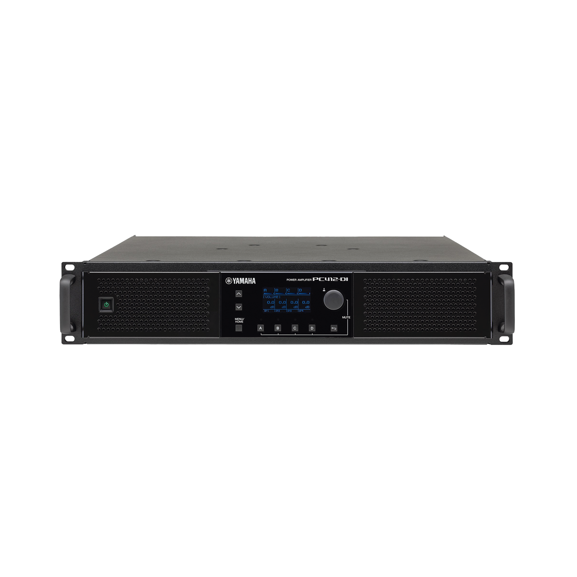 Amplificador de Audio de Alta Potencia |  4 x 1200w @ 8 ohms, 70/100V | DSP Integrado | Interfaz Dante