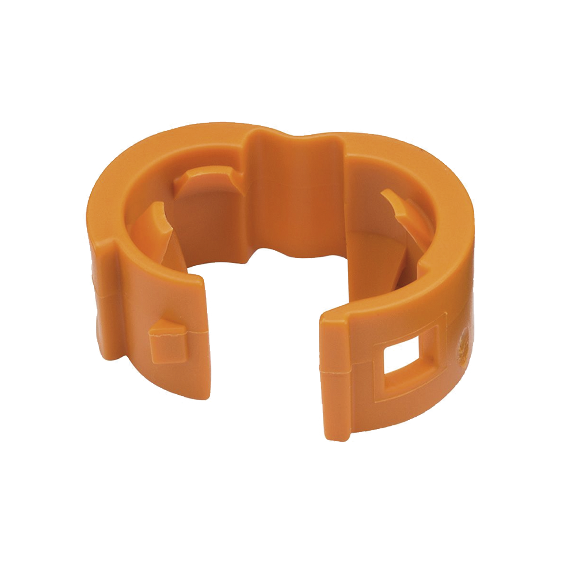 Kit de 25 Clips de IdentificaciÃ³n Para Patch Cords, Compatible con DiÃ¡metros de 4.7 a 7.8 mm,  Color Naranja