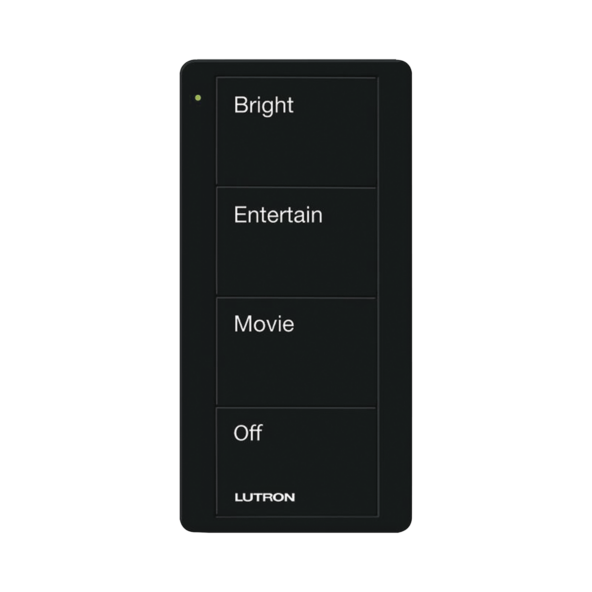 Control inalambrico PICO, 4 botones para con escenas ya predefinidas y grabado.