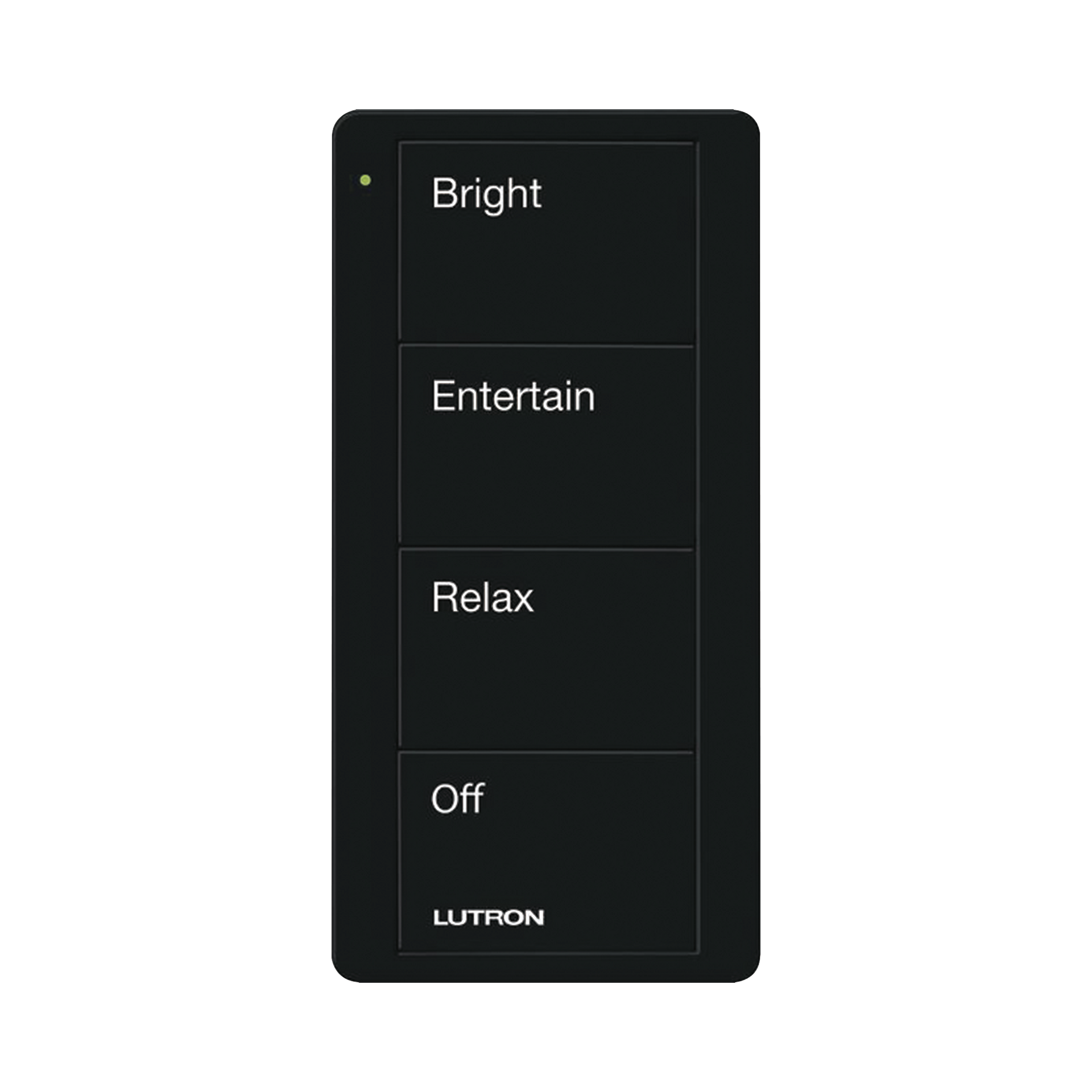 Control remoto inalambrico PICO, con escenas predefinidas para espacio en sala..