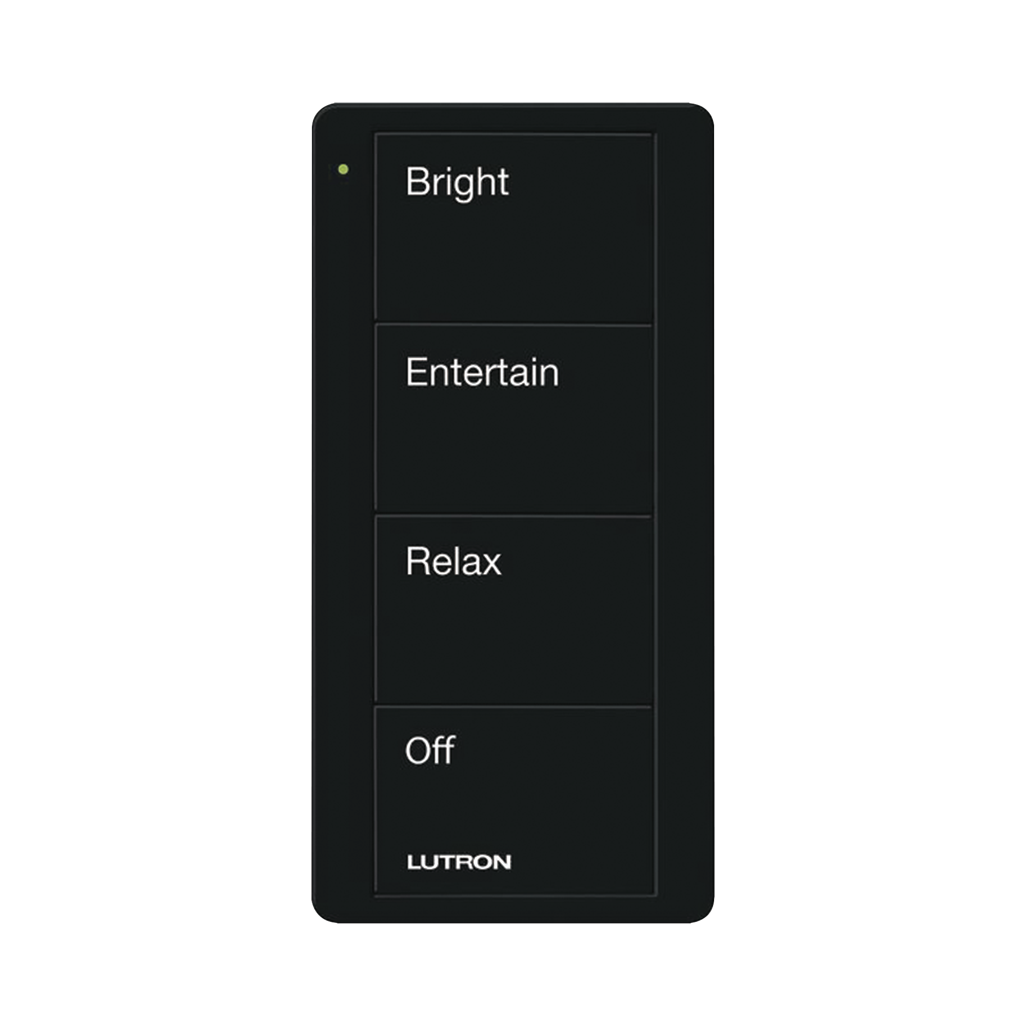 Control remoto inalambrico PICO, con escenas predefinidas para espacio en sala..