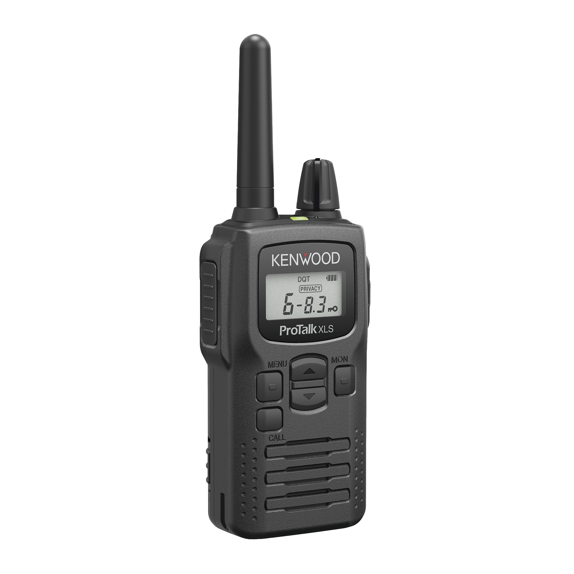 Radio portÃ¡til UHF 450-470 MHz, 2 W, 16 canales, Resistente a Golpes MIL-STD-810, manos libres VOX. Incluye antena, baterÃ­a, cargador y clip