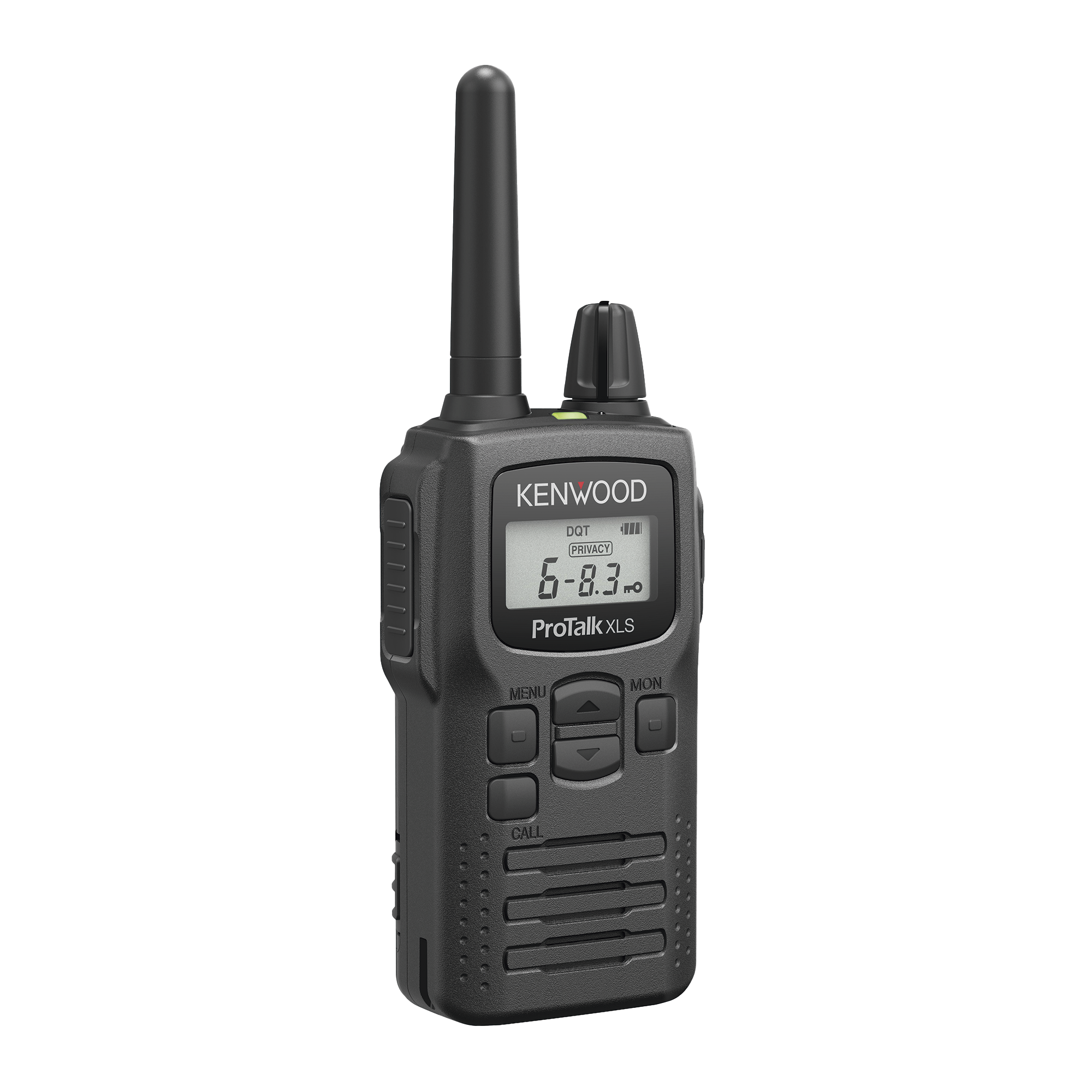 Radio portÃ¡til UHF 450-470 MHz, 2 W, 16 canales, Resistente a Golpes MIL-STD-810, manos libres VOX. Incluye antena, baterÃ­a, cargador y clip