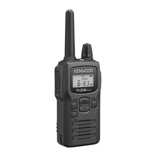 Radio portÃ¡til UHF 450-470 MHz, 2 W, 16 canales, Resistente a Golpes MIL-STD-810, manos libres VOX. Incluye antena, baterÃ­a, cargador y clip