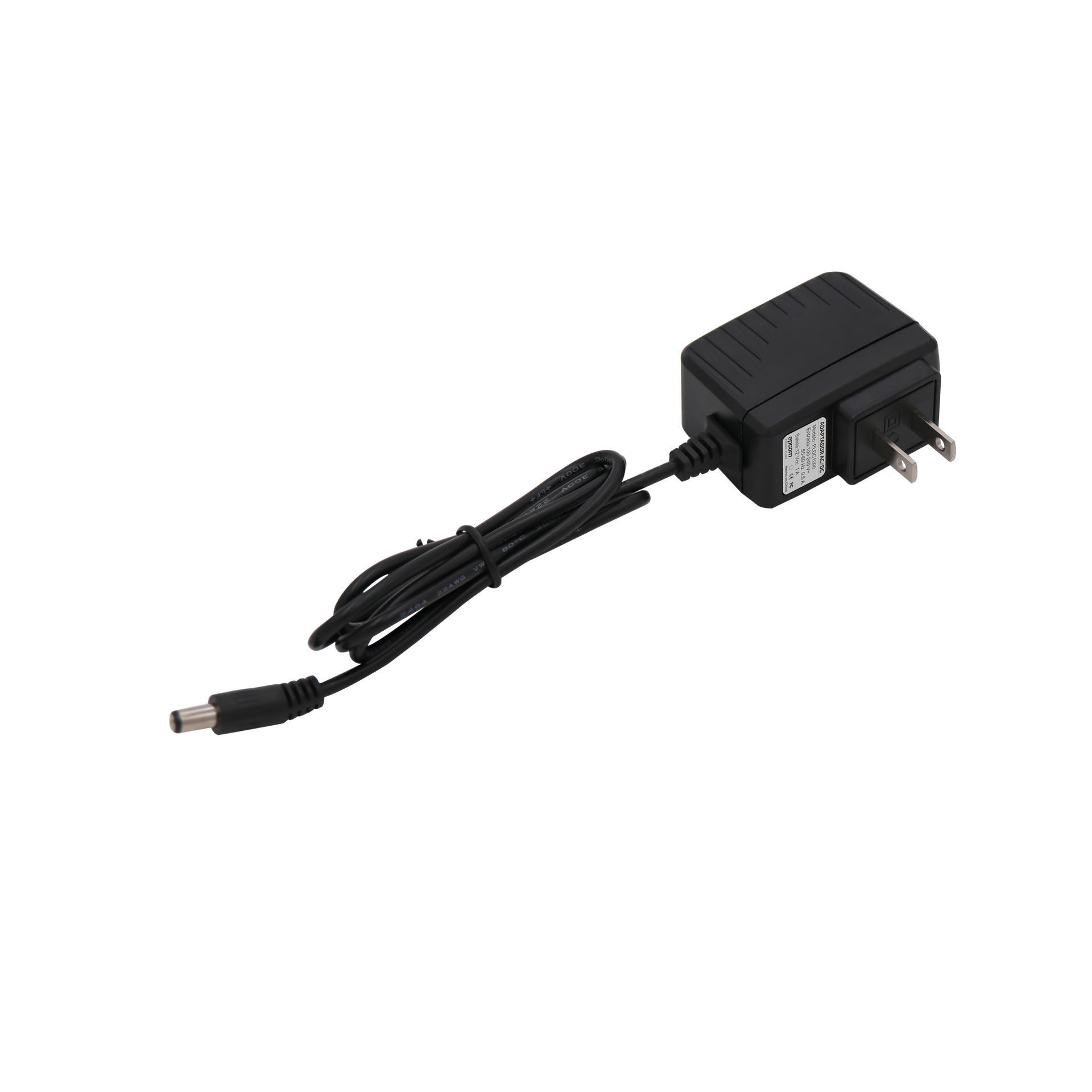 Adaptador de Pared de 12 Vcc @ 1 Amp Regulado / Uso en Interior / MÃºltiples Usos / Con cable de 95 cm