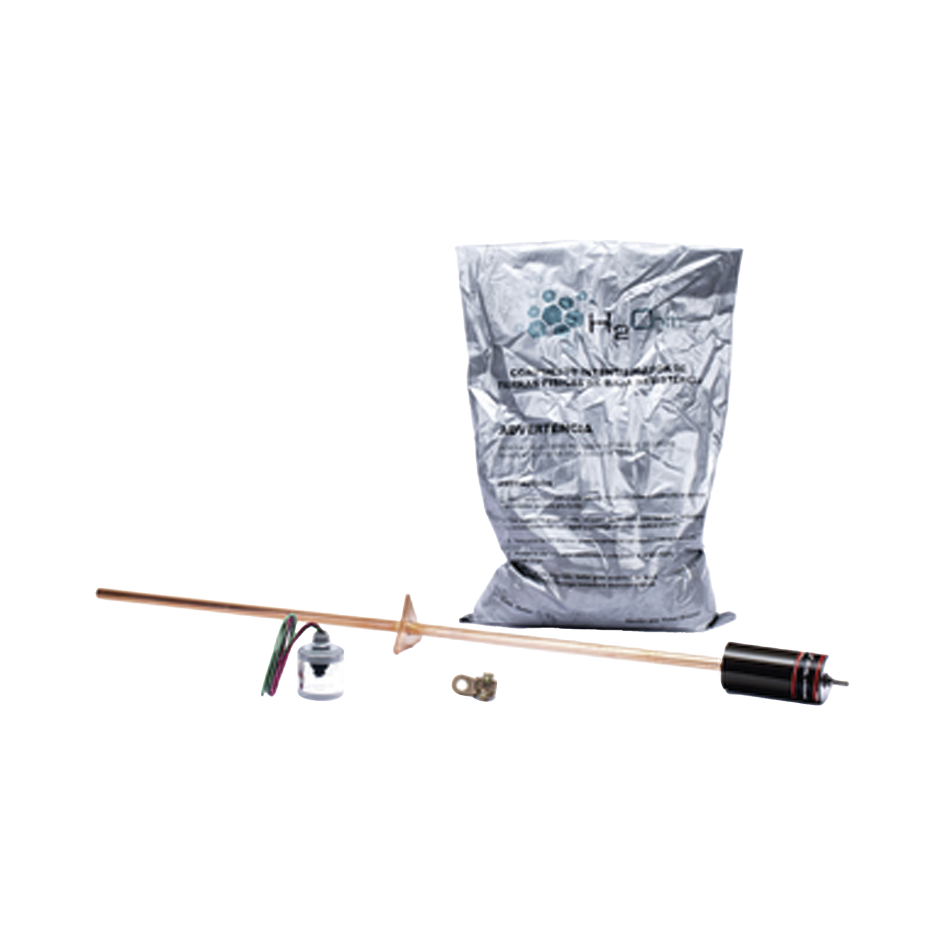 Kit de Tierra FÃ­sica con Supresor de Descargas AtmosfÃ©ricas en CD