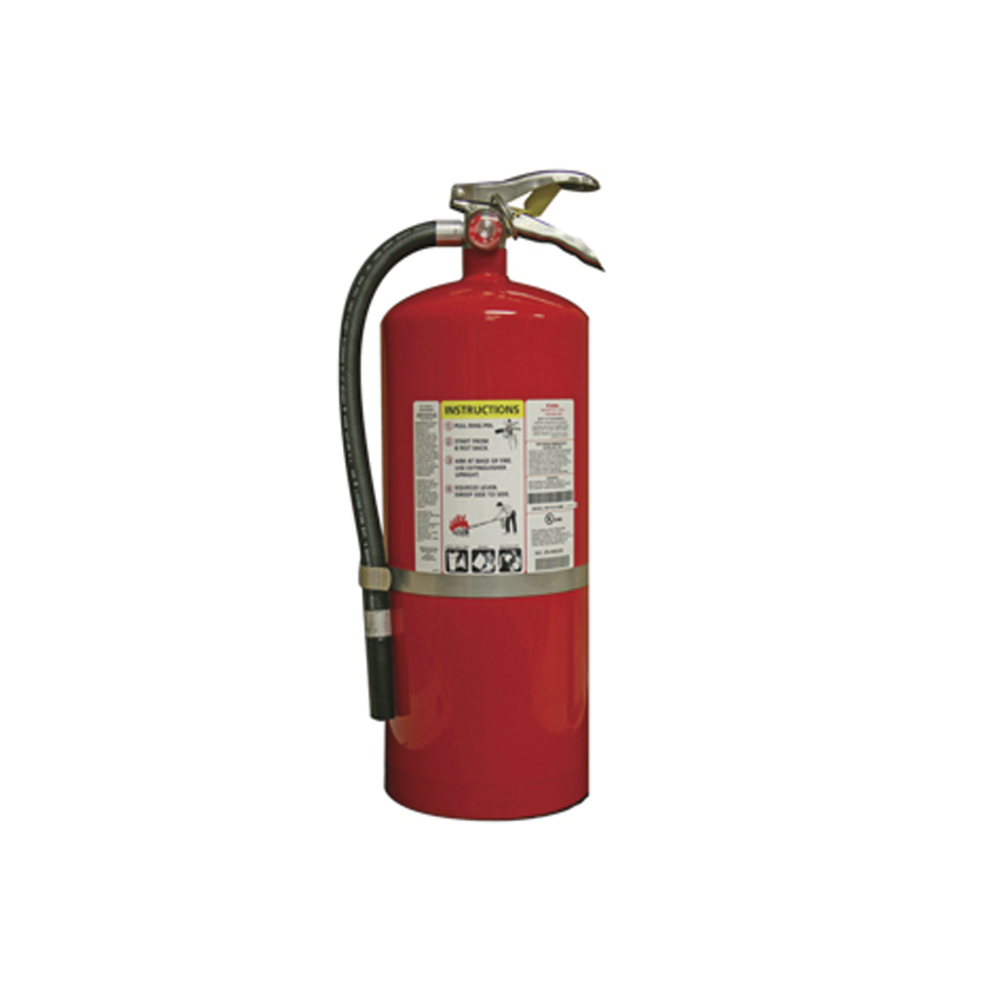 Extintor Recargable de Polvo QuÃ­mico Seco | Fuegos Clase A, B y C | Talleres y Garaje | Pieza de 18 lb