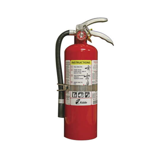 Extintor Desechable de Polvo QuÃ­mico Seco | Fuegos Clase A, B y C | Talleres y Garaje | Paquete con 6 |Soporte MetÃ¡lico | 5.5 lb pieza