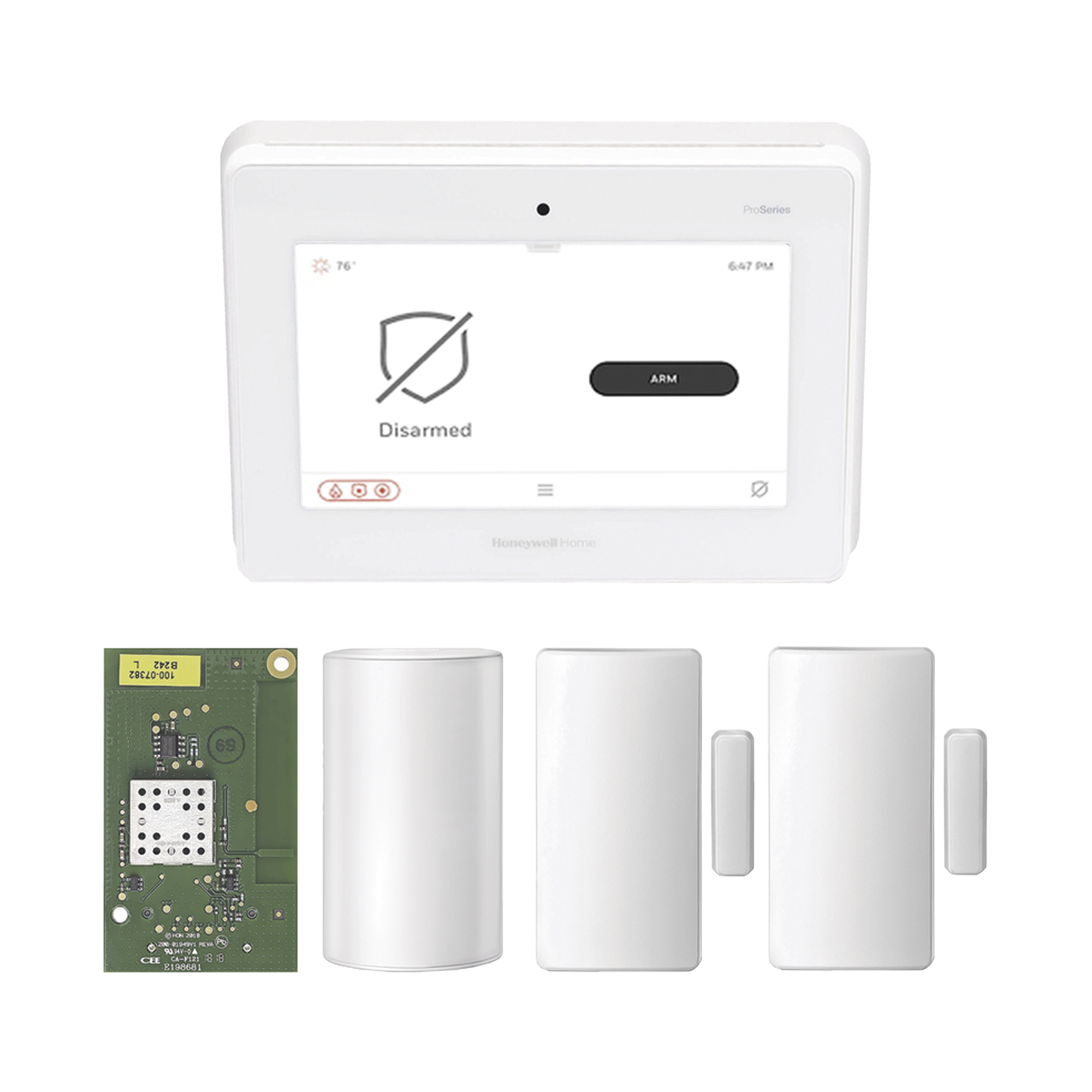 Kit de Panel de Alarma PROA7M con Sensor de Movimiento y 2 Contactos MagnÃ©ticos