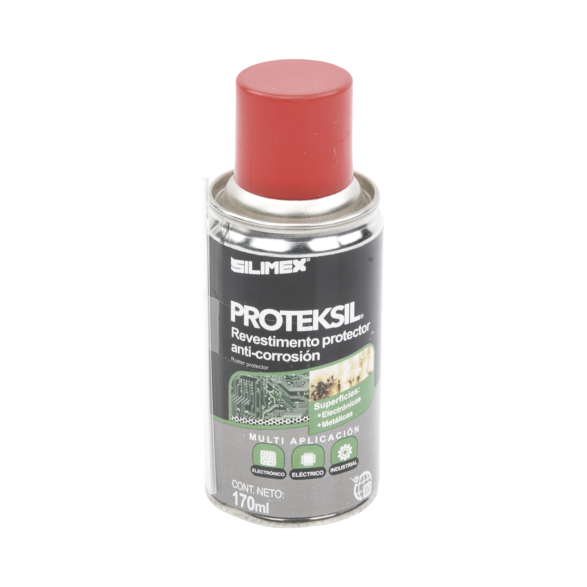 Revestimiento protector anti-corrosiÃ³n en aerosol, para ambientes altamente hÃºmedos, 170 ml.