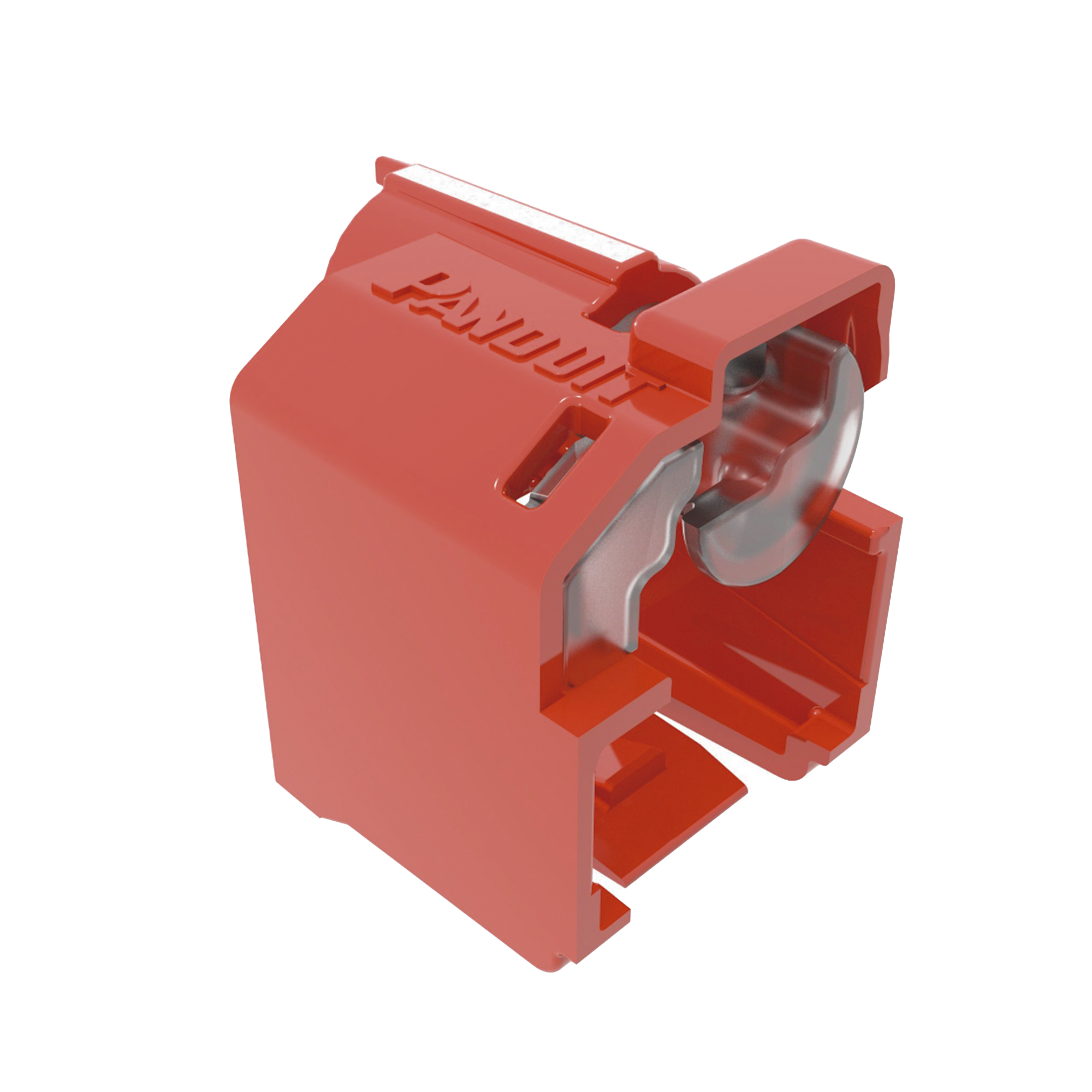 Kit de 10 Dispositivos Recubiertos para Impedir DesconexiÃ³n de Plug RJ45, Color Rojo, Incluye Herramienta para Instalar/Retirar