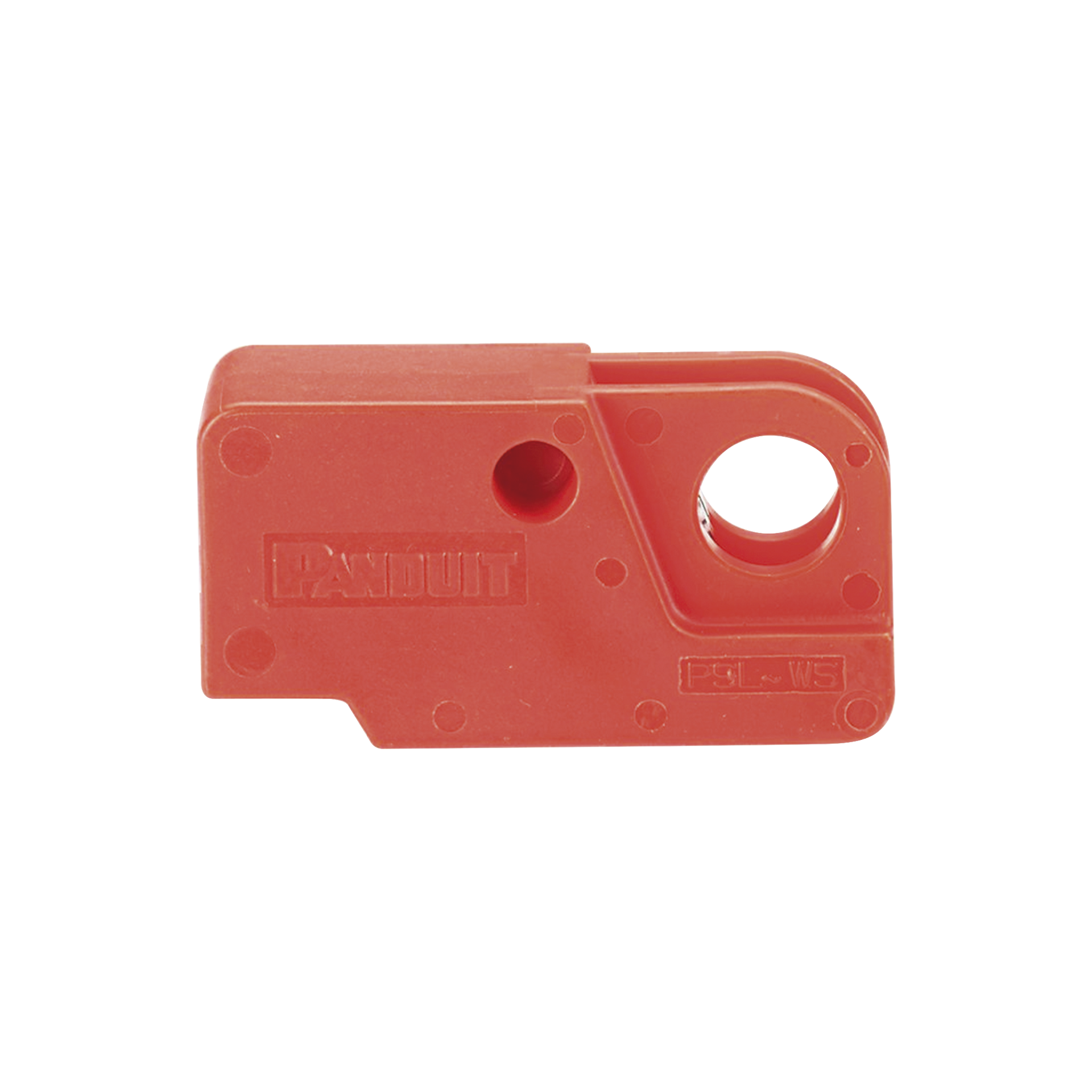 Dispositivo de Bloqueo LOTO para Interruptores ElÃ©ctricos de Palanca, de 15.2 x 22.3 mm, Color Rojo