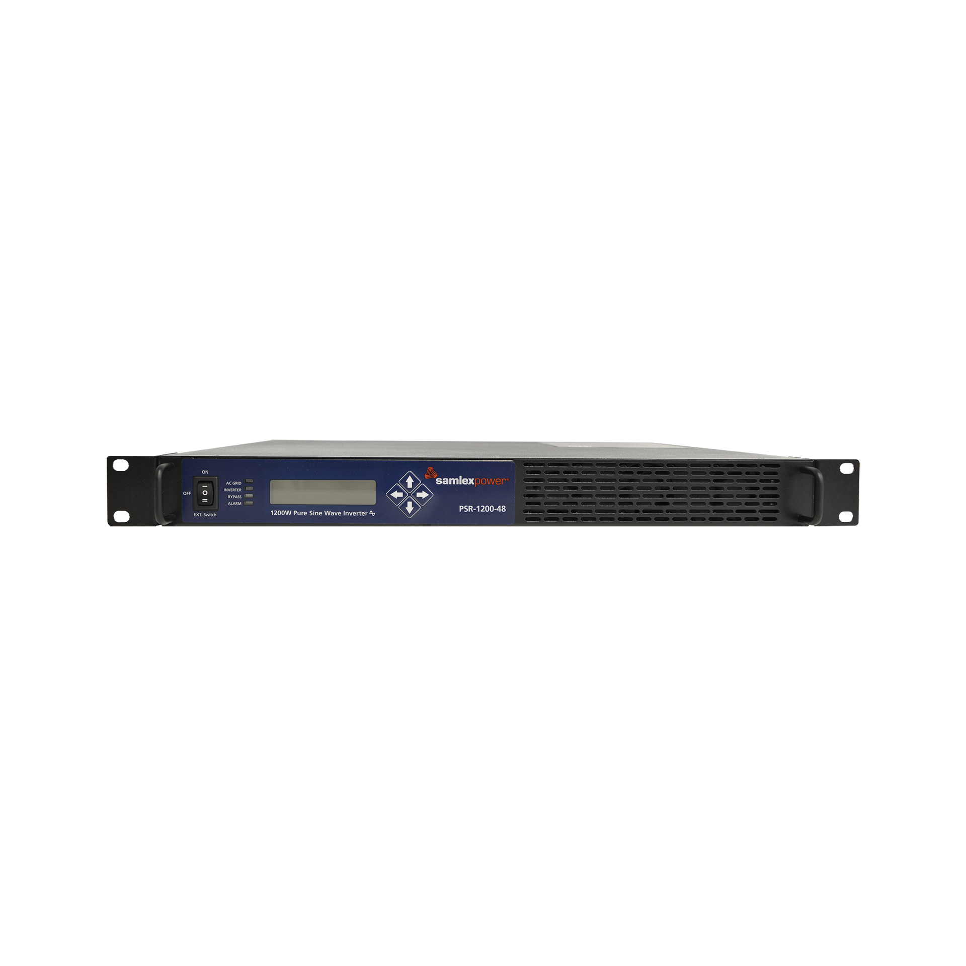 Inversor de corriente Onda Pura Montaje en rack 1200W, 48 Vcc- 120 VCA, 50/60 Hz
