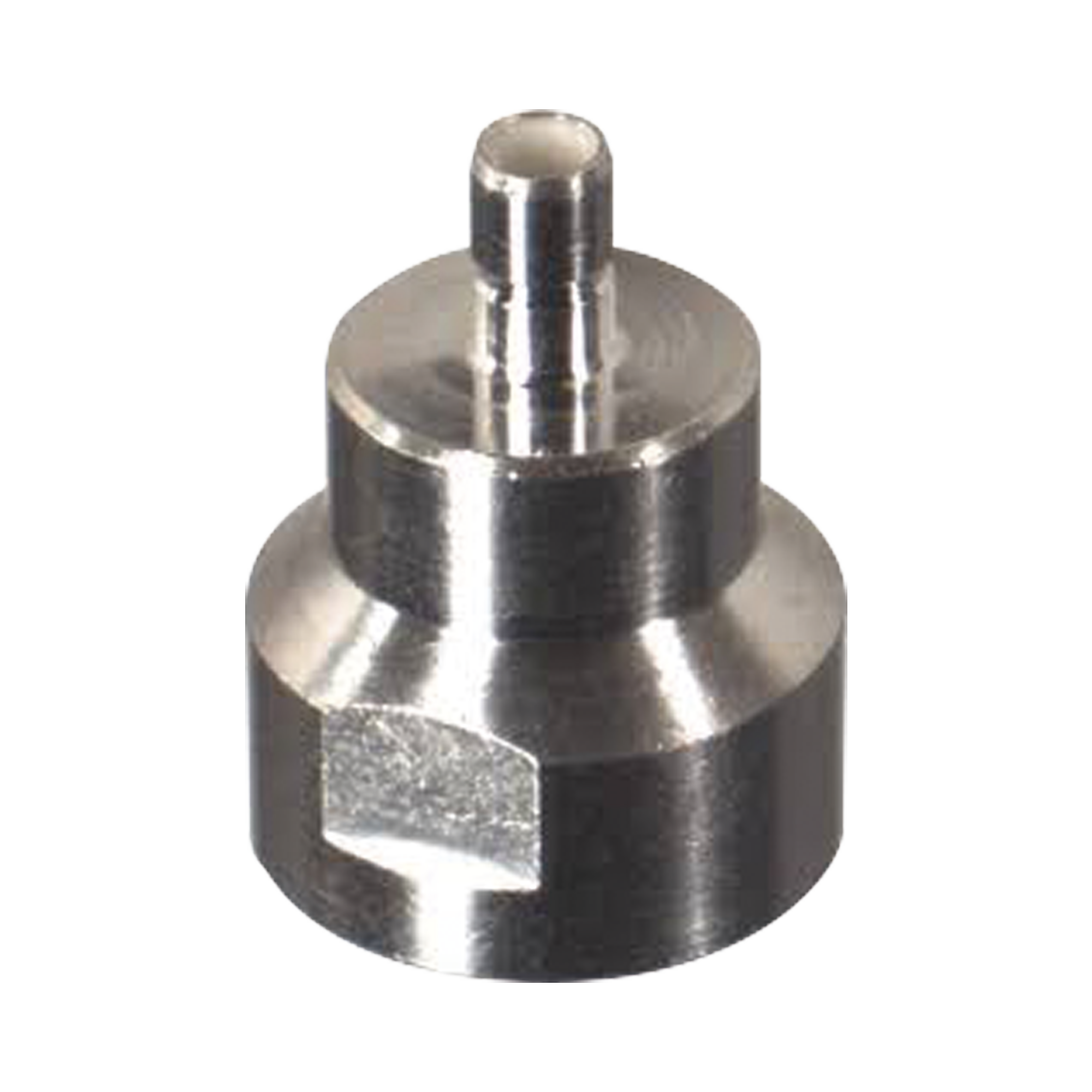 Adaptador UNIDAPT Hembra a SMB Jack (Pin Macho), Plata/ Oro/ TeflÃ³n.