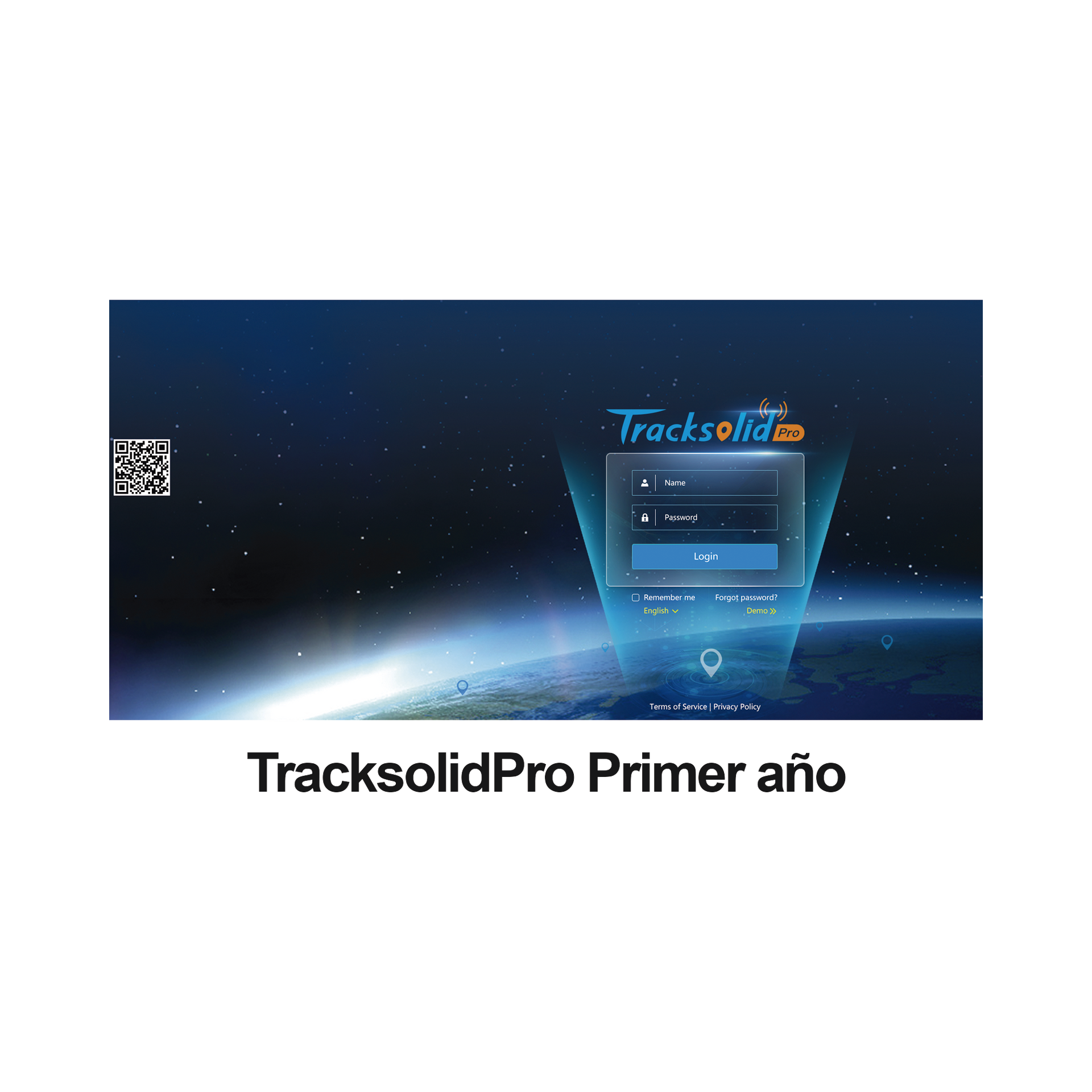 Primer aÃ±o de licencia para plataforma TracksolidPro