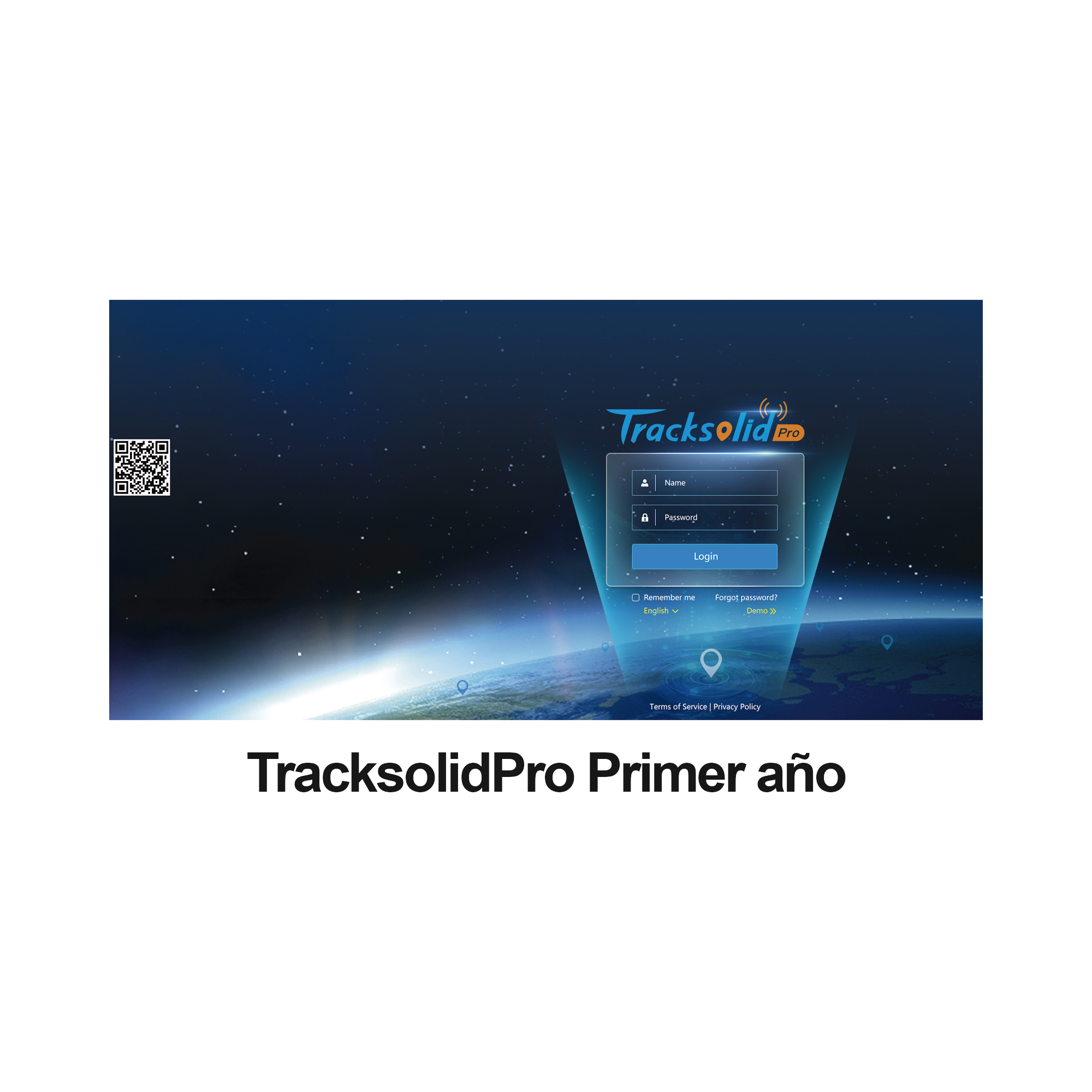 Primer aÃ±o de licencia para plataforma TracksolidPro
