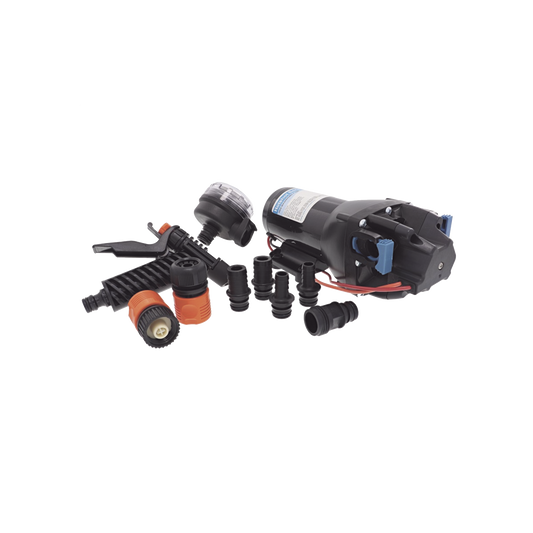 Bomba de lavado de alta presiÃ³n y alto caudal HotShot HD 4 de 12 Vcd, 15LPM / 4GPM / 60 PSI