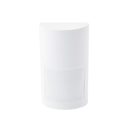 Detector de Movimiento Pasivo / Altura de montaje 0.8m a 2.7 m  ajustable / EstÃ¡ndar Cableado / 100% Exterior / Compatible con cualquier panel de alarma