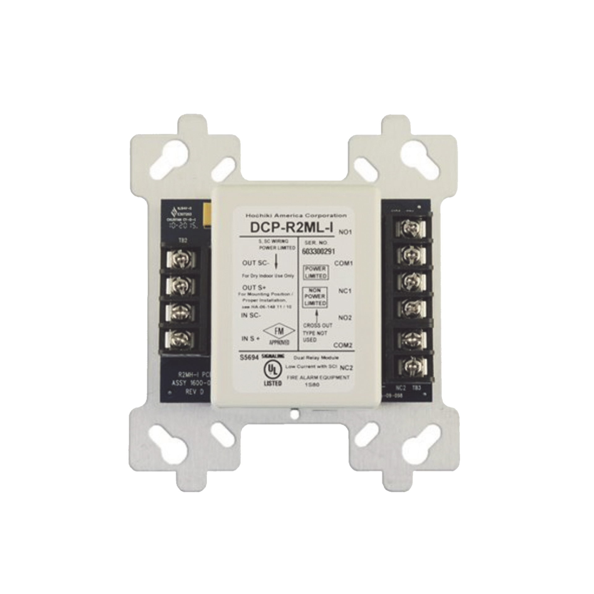 MÃ³dulo De Relevador Doble, 2A, Con Aislador Integrado (0400-02070)
