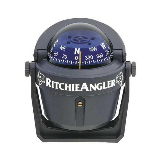 BrÃºjula serie Ritchie Angler con iluminaciÃ³n nocturna en color verde.