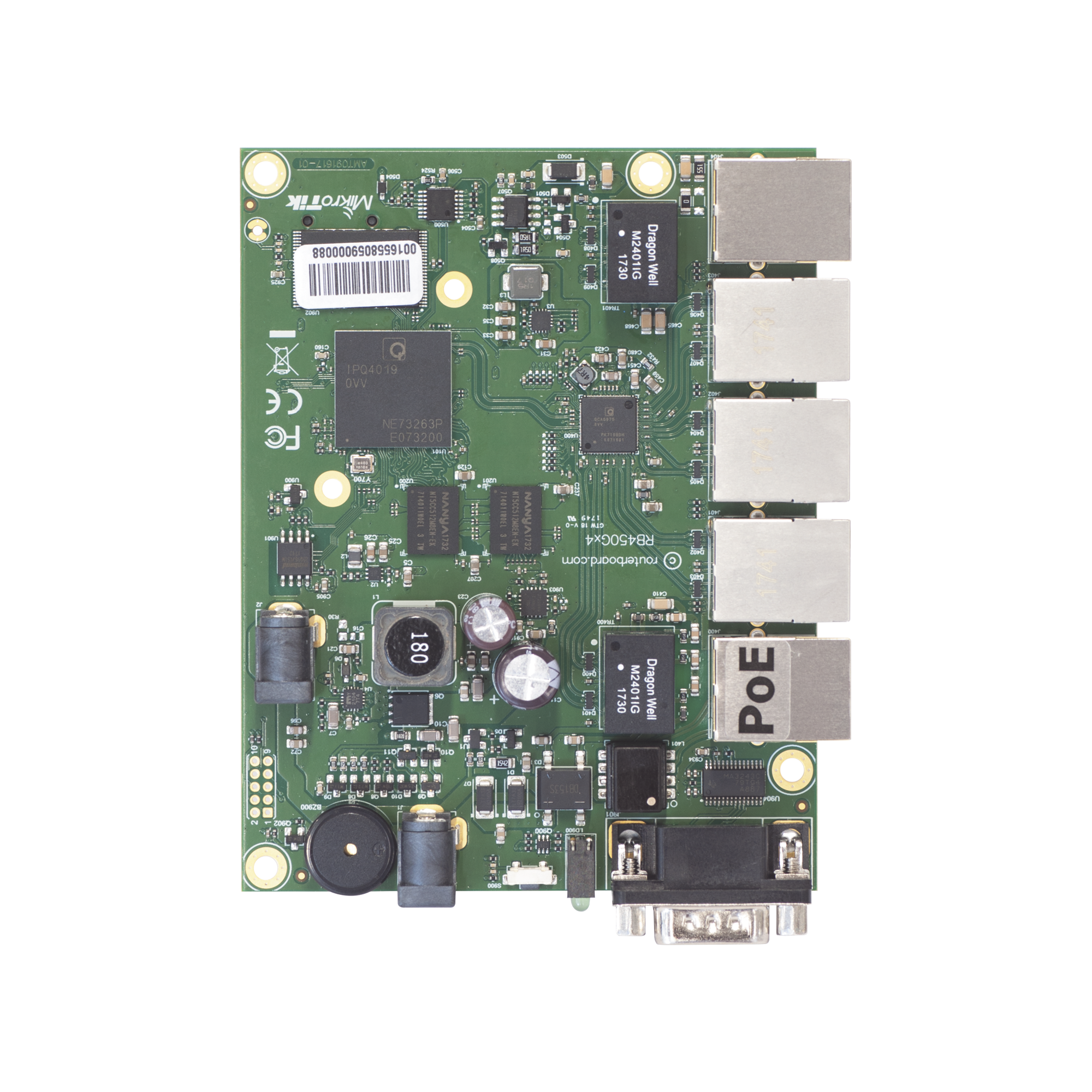 Tarjeta RouterBOARD 450Gx4 (RouterOS L5)