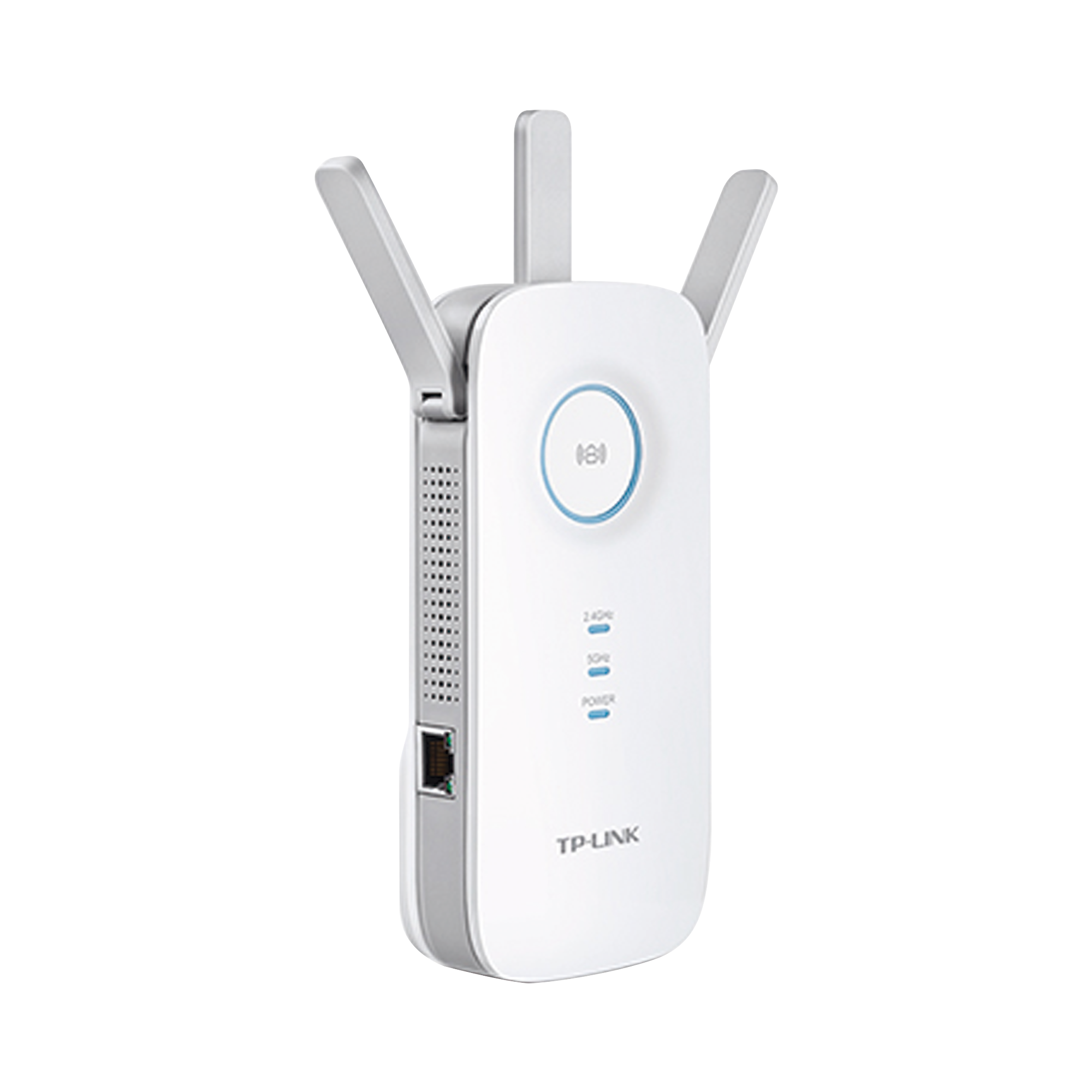 Repetidor / Extensor de Cobertura WiFi AC, 1750 Mbps, doble banda 2.4 GHz y 5 GHz, con 1 puerto 10/100/1000 Mbps, 3 antenas externas