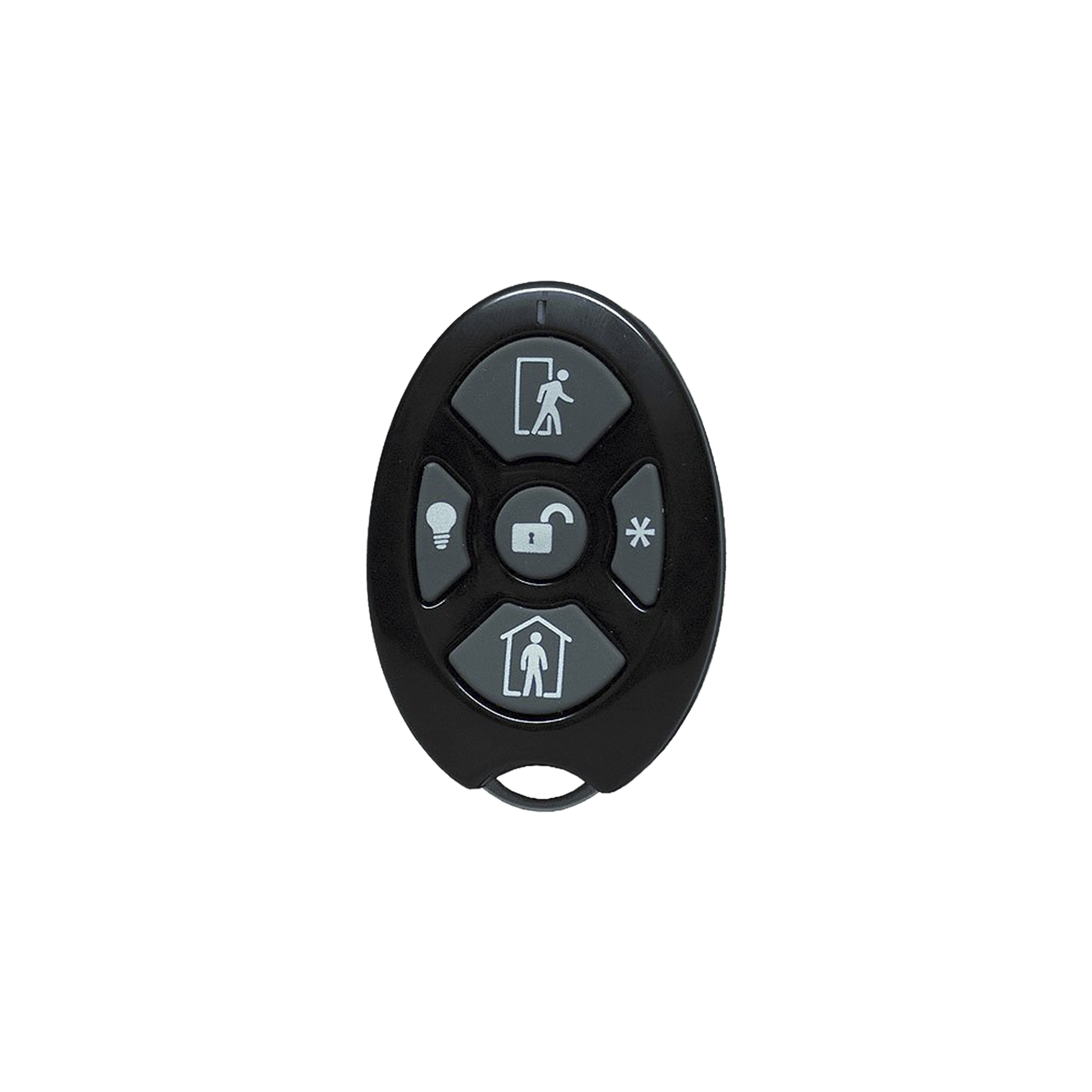 ALULA - Control Remoto de Seguridad Cinco Botones / Compatible con AutomatizaciÃ³n del Hogar / EncriptaciÃ³n InalÃ¡mbrica / Indicador de BaterÃ­a Baja