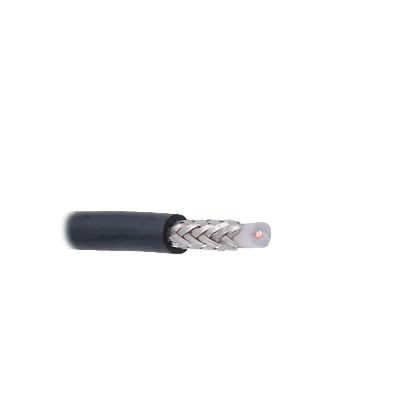Cable coaxial RG BROADCAST RG58USYS / 305 Metros /  Intemperie / 20 AWG /  blindaje de malla trenzada de cobre estaÃ±ado ( CuSn ) 96% /  aislante de polietilÃ©no sÃ³lido / Hecho en MÃ©xico.