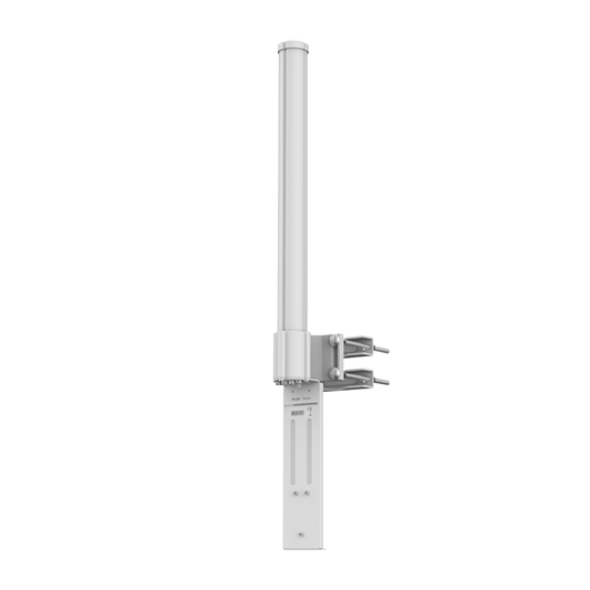 Antena Omnidireccional de 360Â° AirMetro con 13 dBi en Banda 5Ghz (5150-5850 Mhz) Slant 90Â° Compatibilidad Multi-Marca para enlaces Multipunto, Conectores SMA Hembra Inverso.